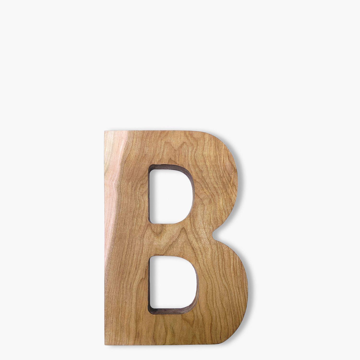 Letra Infantil Madera Inicial B-1