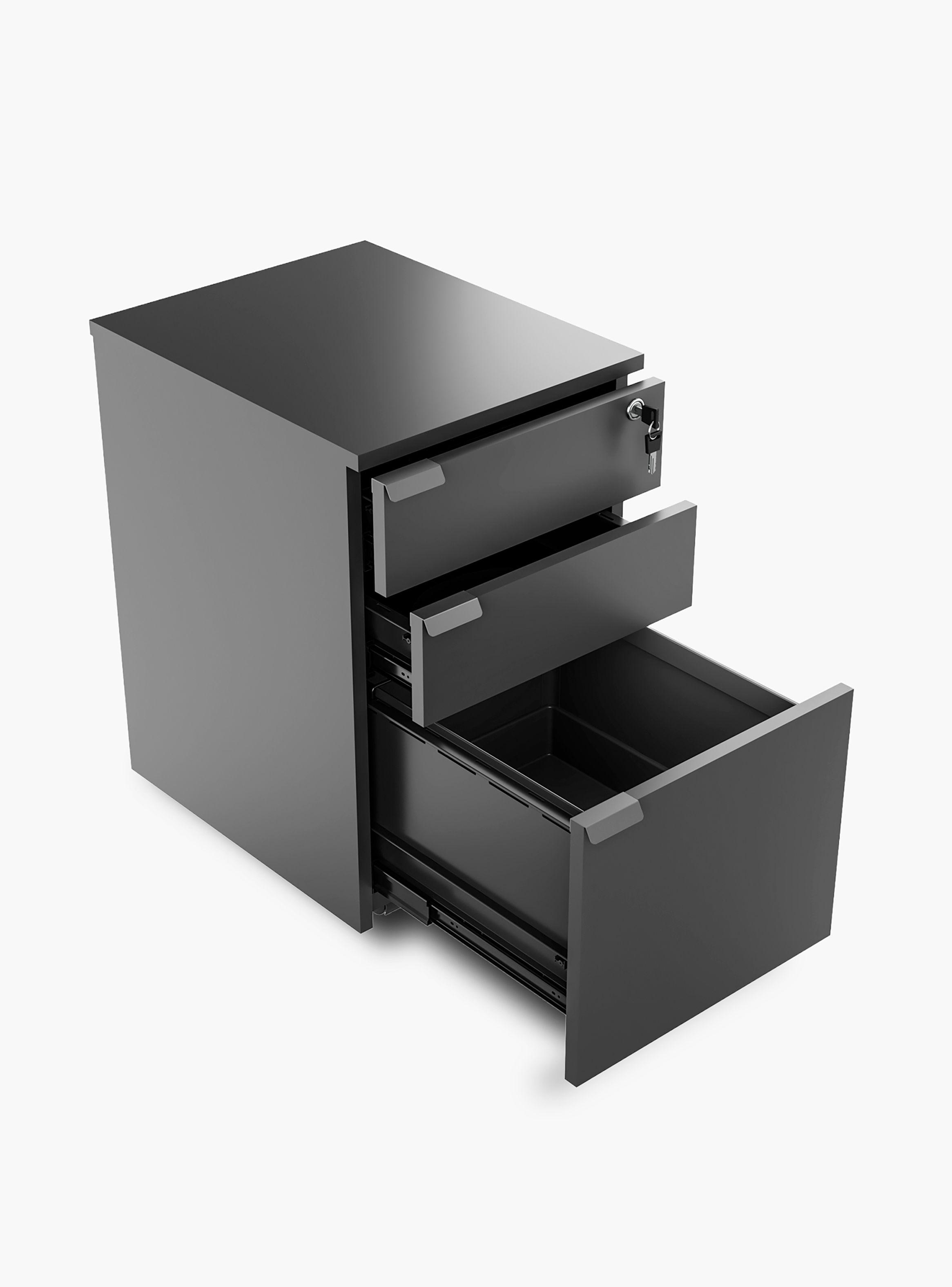 Cajonera Melamina Space BBF Gris-4