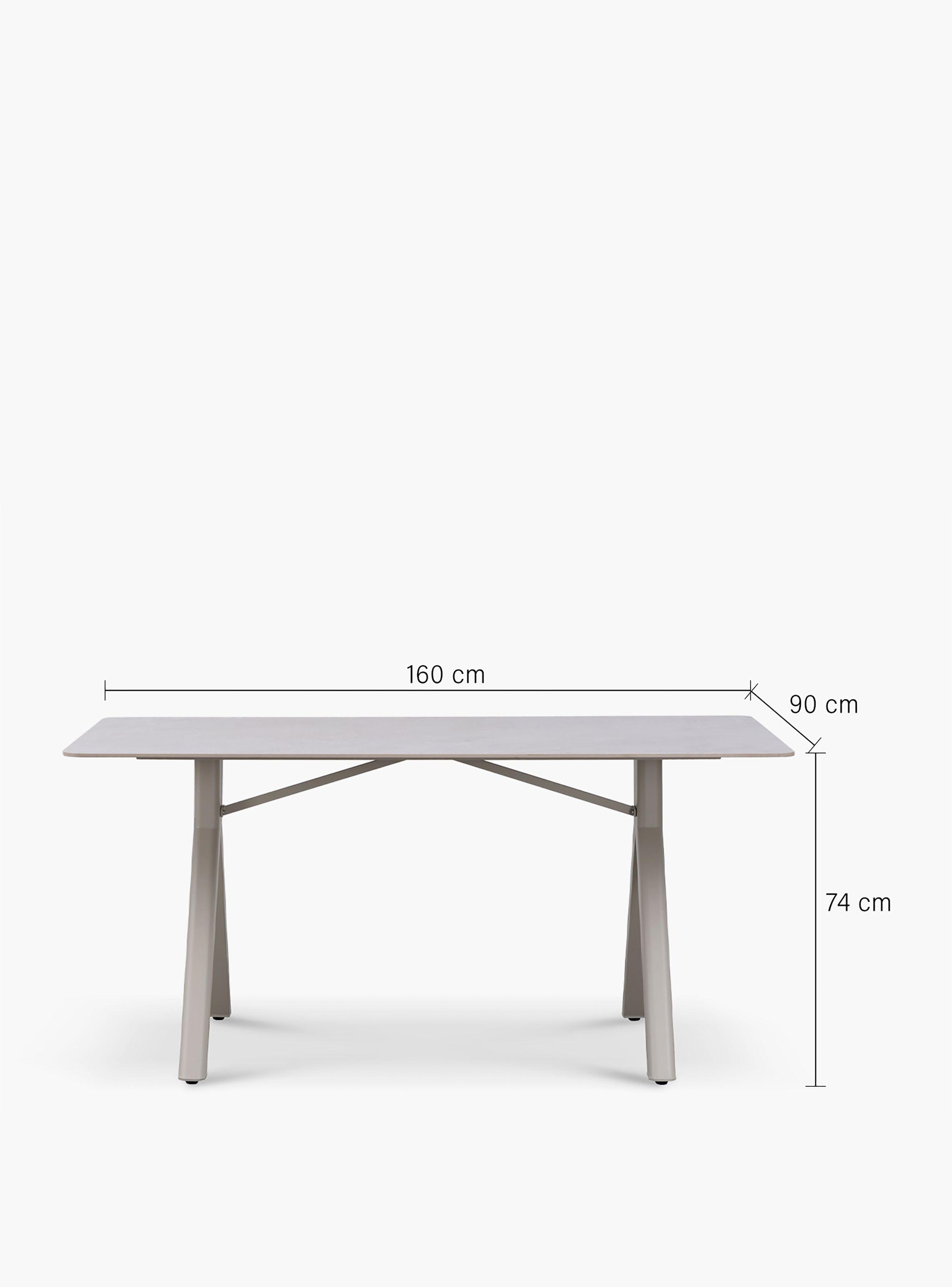 Mesa Comedor Rio Beige-4