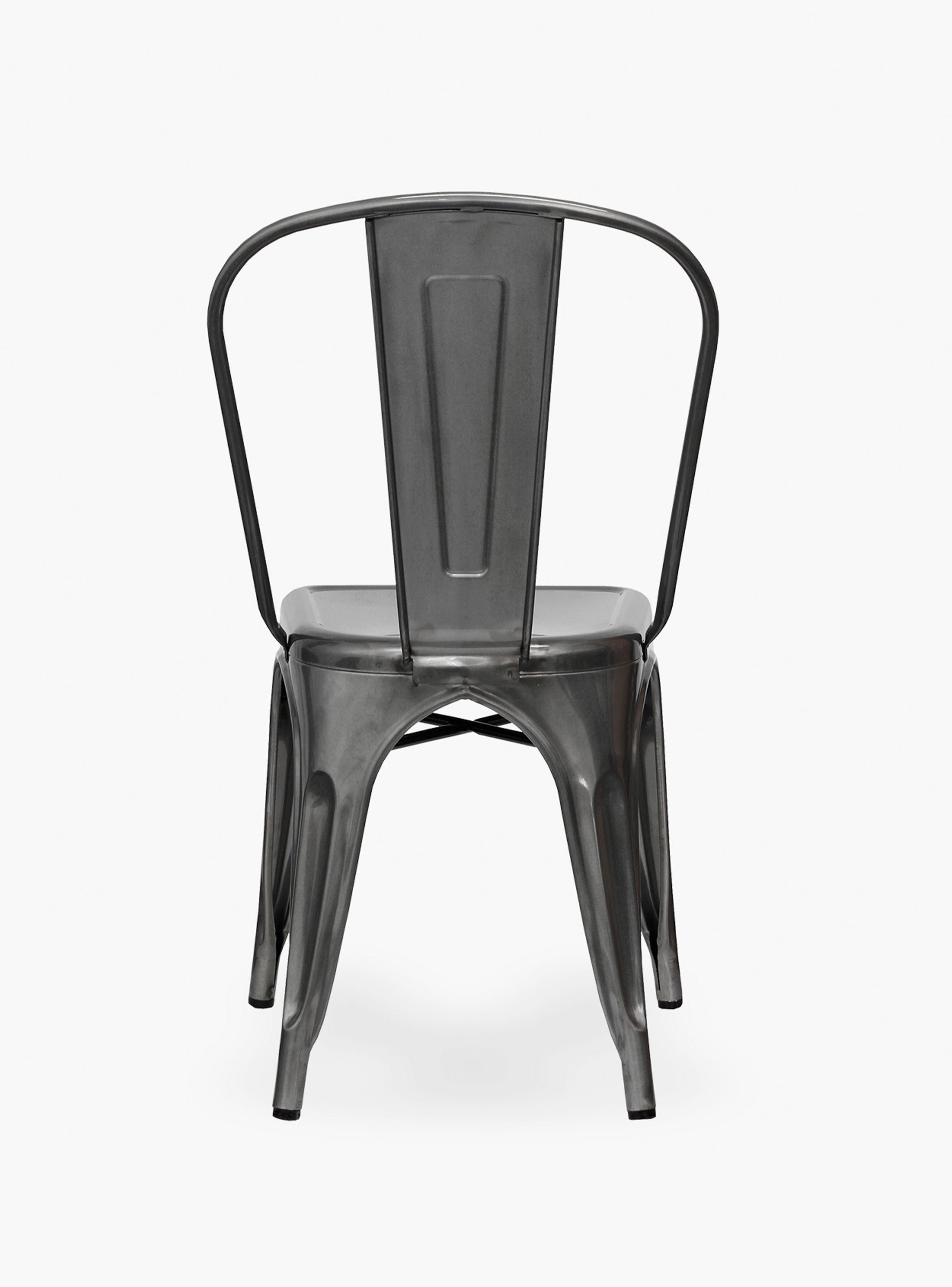 Pack 4 Sillas Tolix Asiento Metal Metal-4