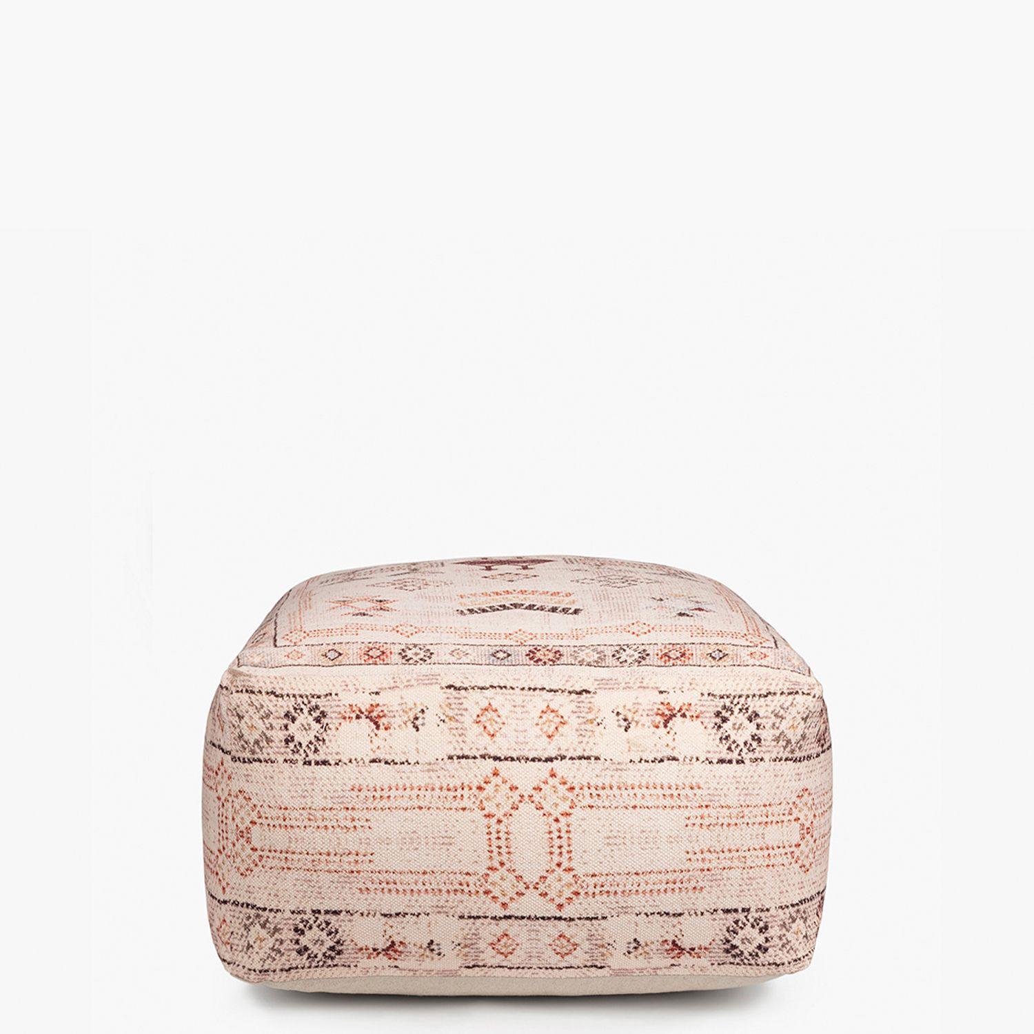Pouf Algodón Tanger Crudo-0