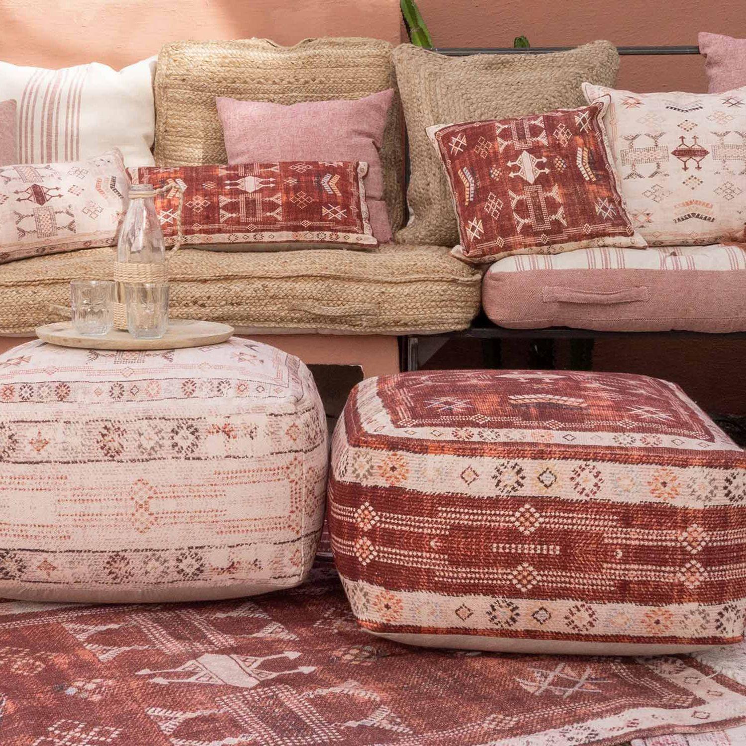 Pouf Algodón Tanger Crudo-4