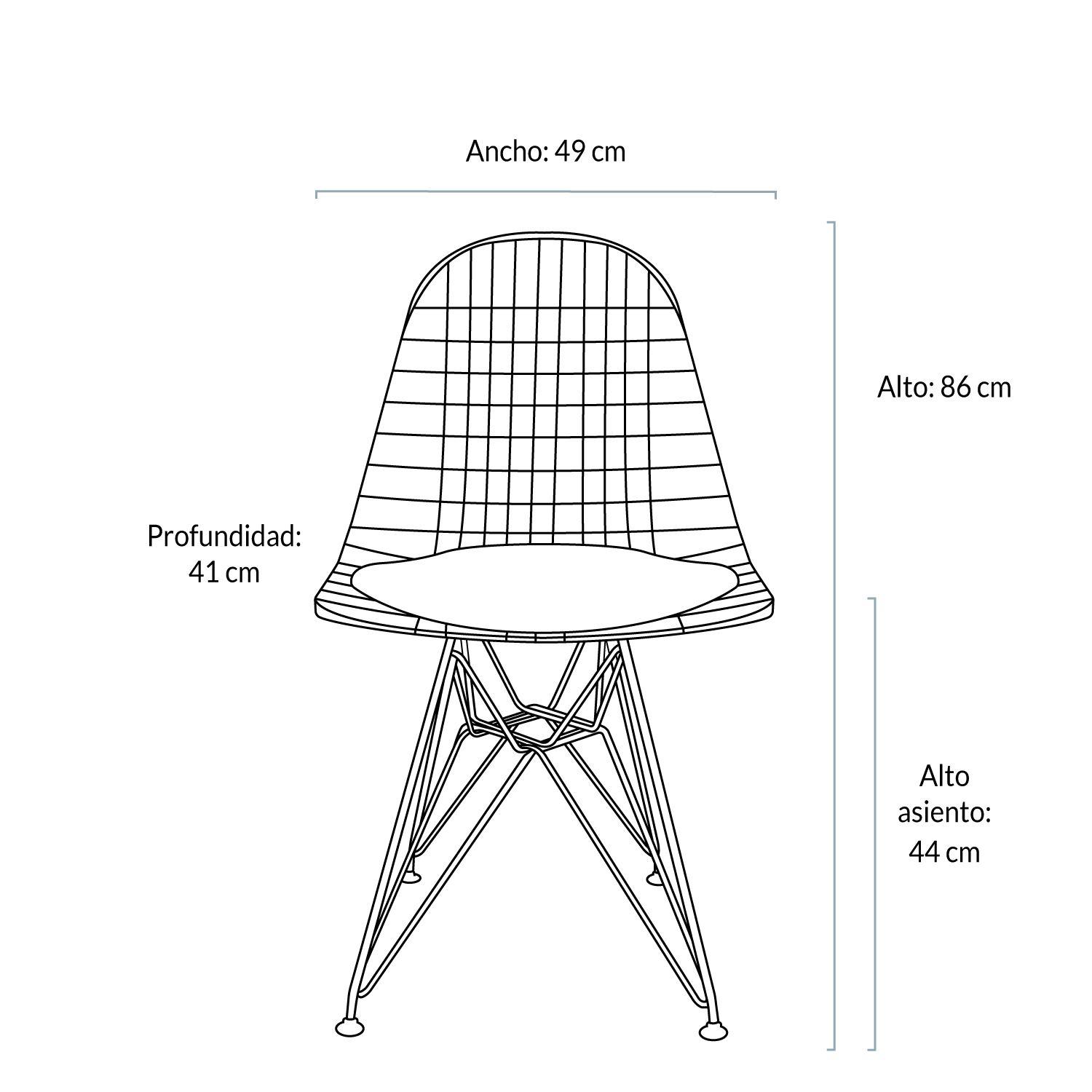 Silla Wire Negro-4