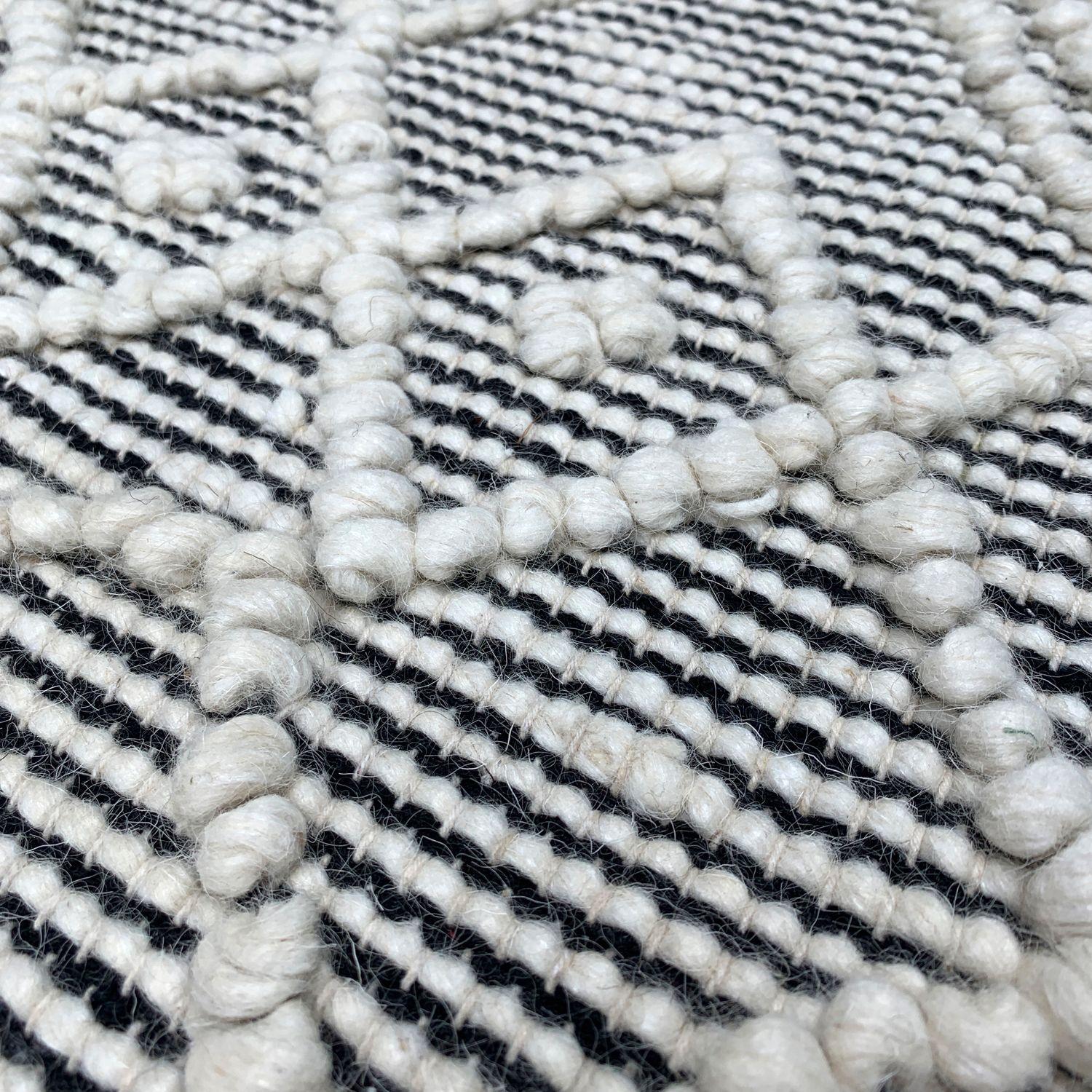 Alfombra Lana/Alg Koper 170x240 Gris-3