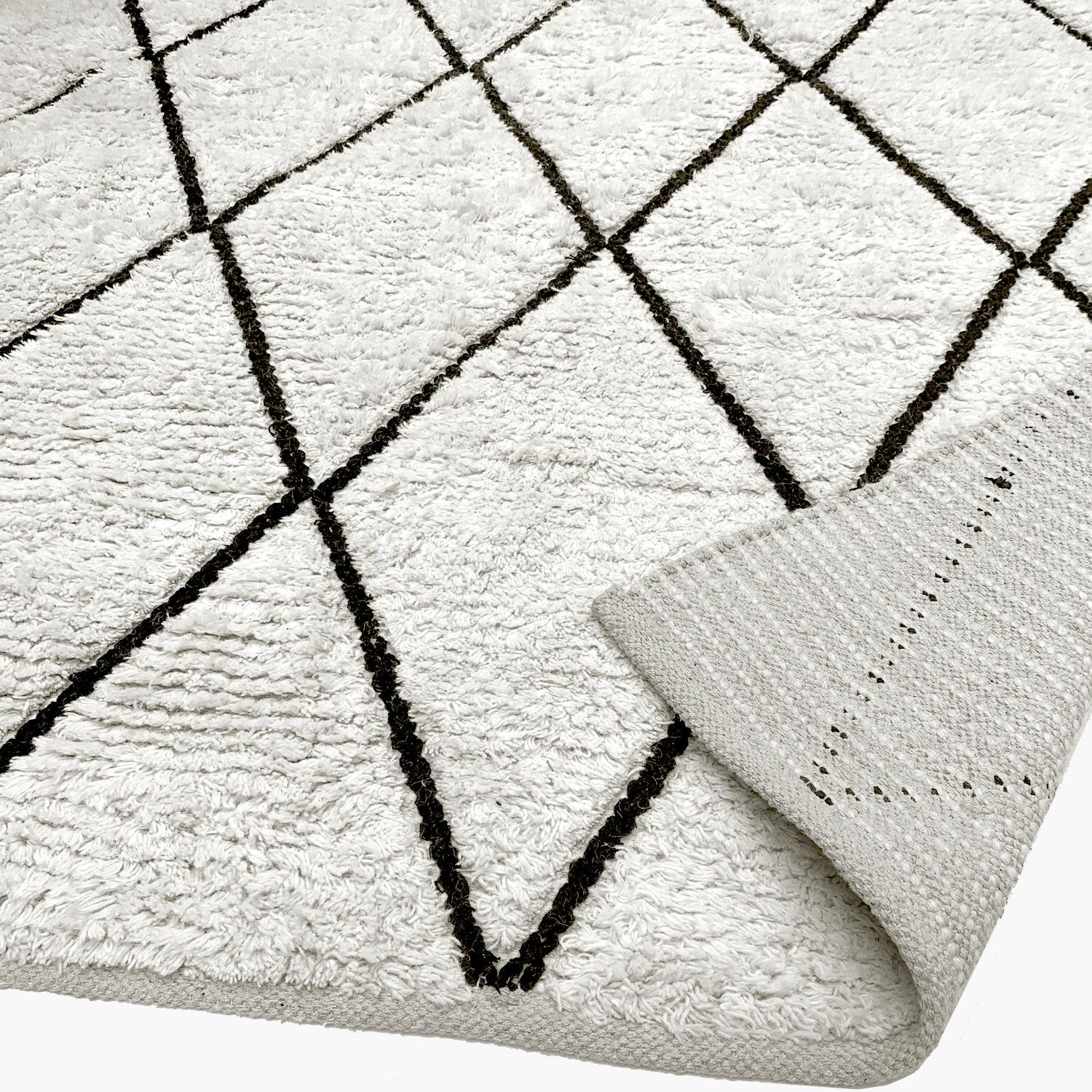 Alfombra Lana/Alg Balaton Crema 200x300-4