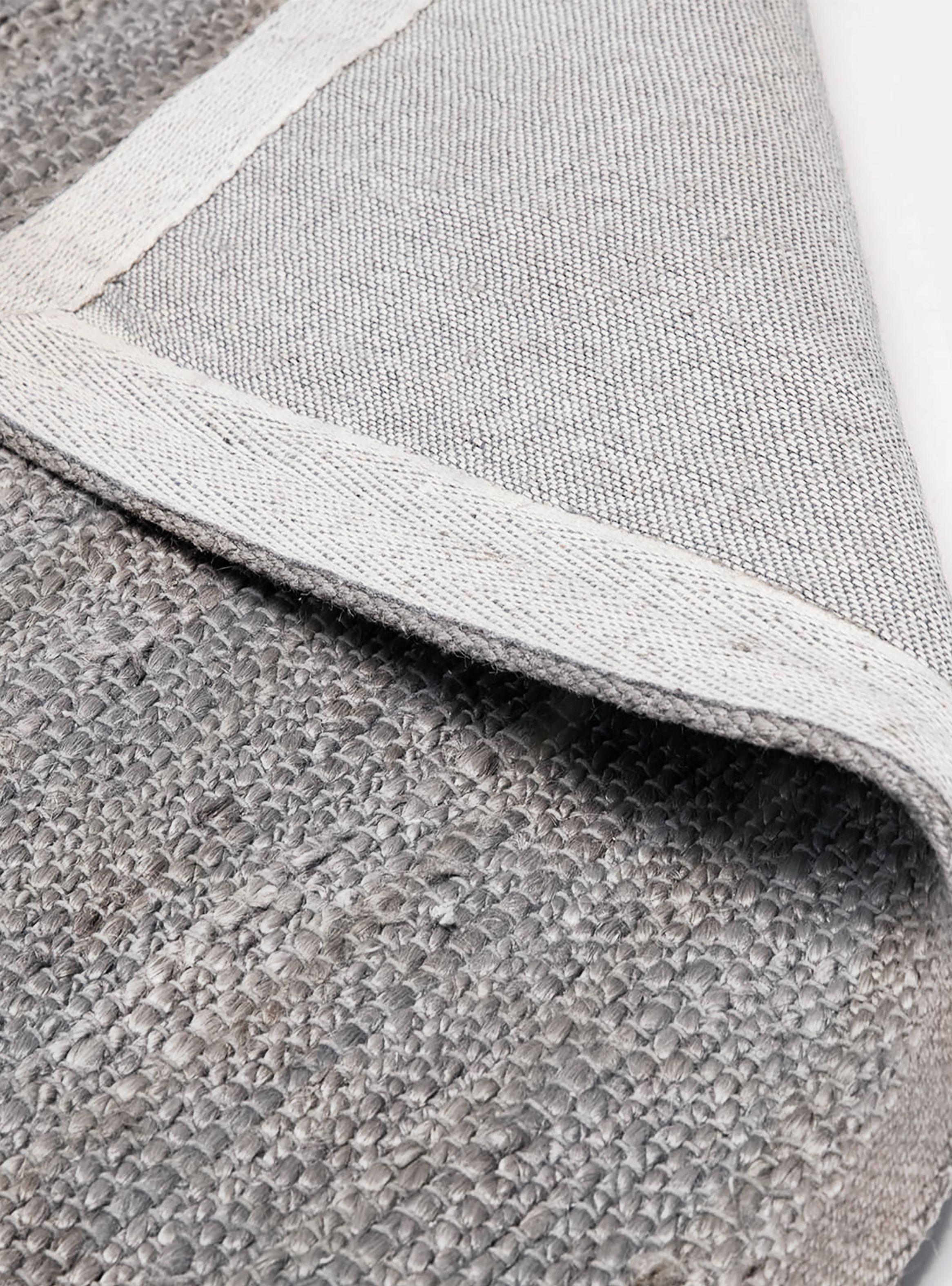 Alfombra Yute Sahara 150x200 Gris Oscuro-2