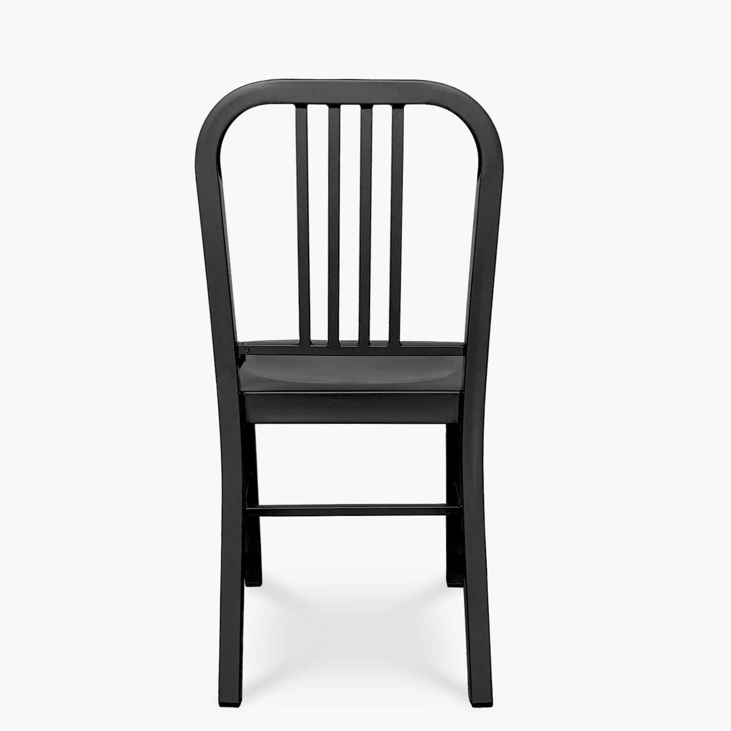 Silla Metálica Navy Negro-8