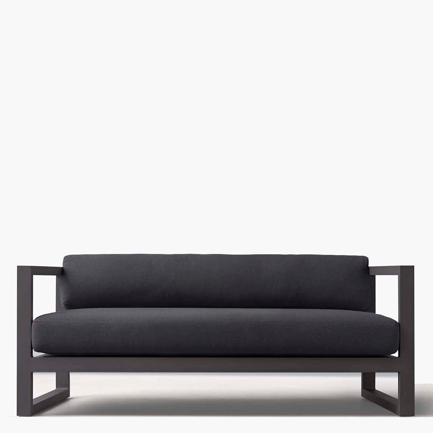 Sofa 2C Terraza Montego Gris Oscuro-0