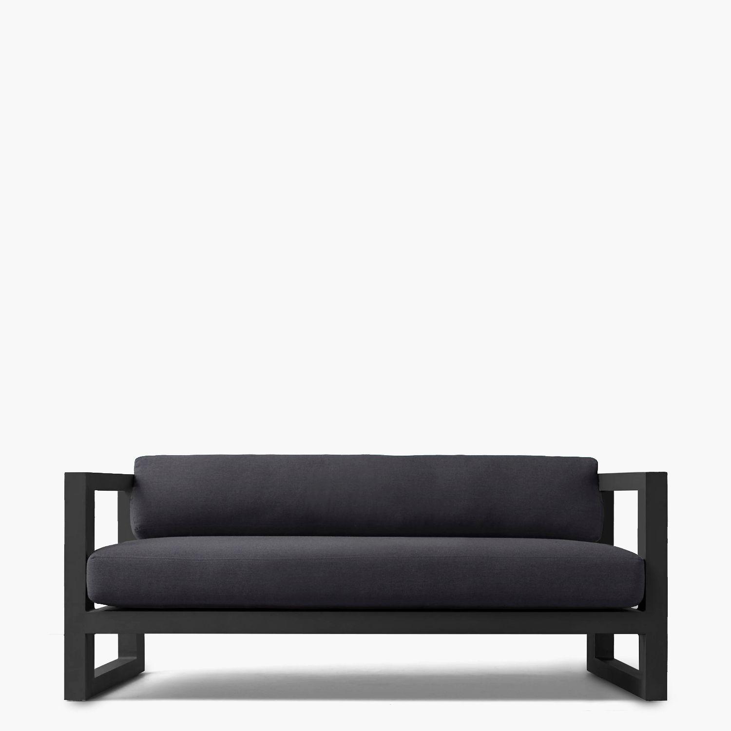 Sofa 2C Terraza Montego Gris Oscuro-1