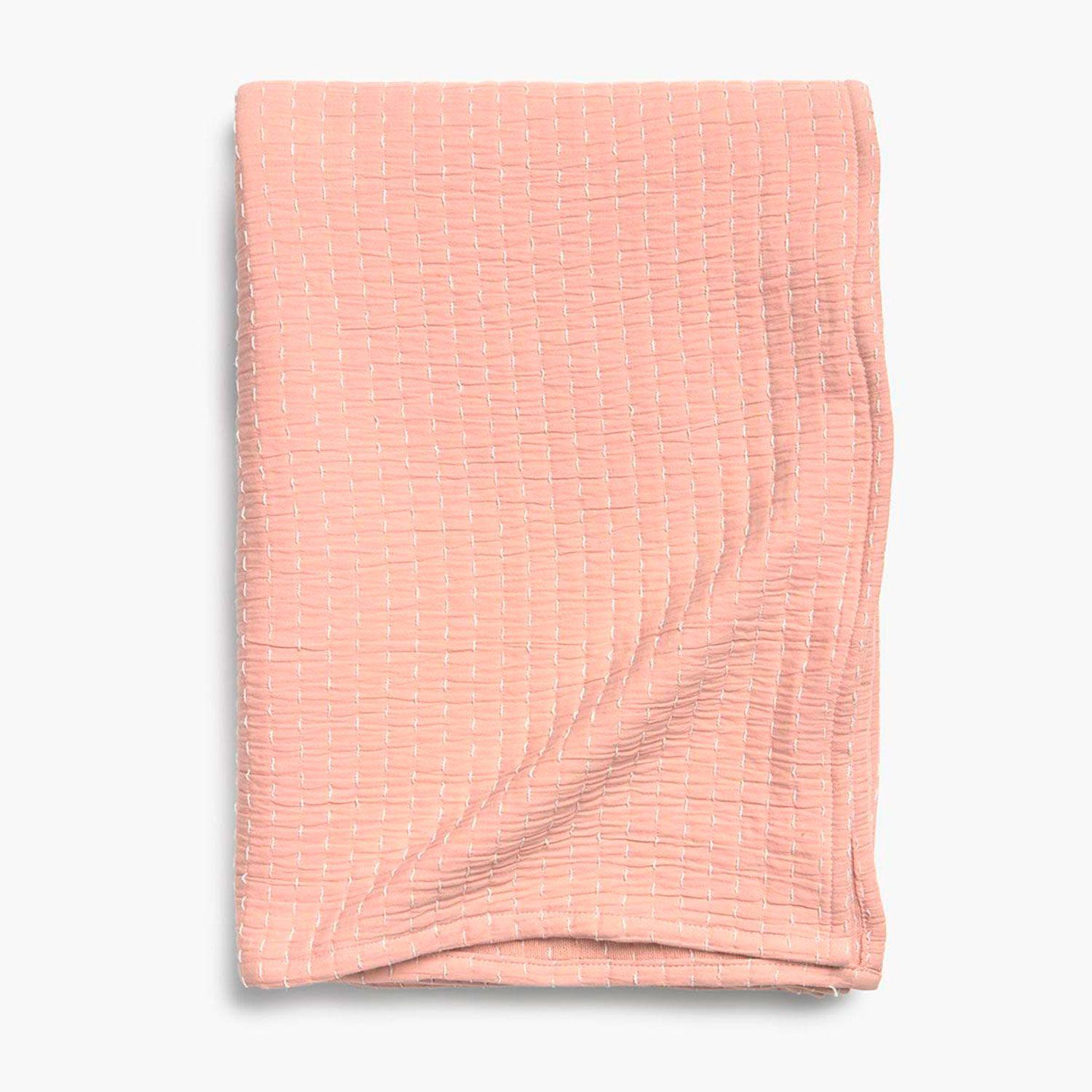 Manta Algodón Agata 120x180 Rosado-0