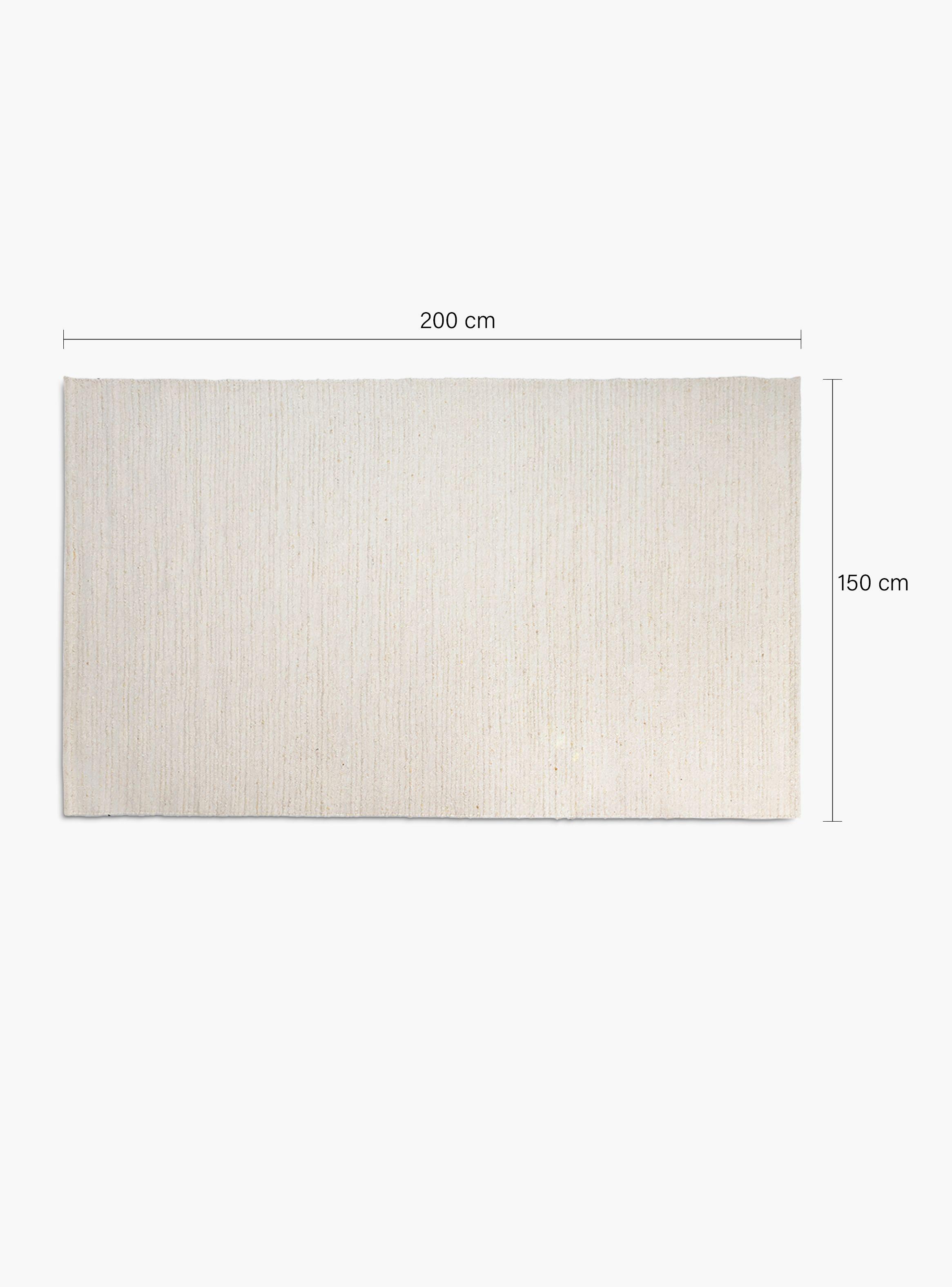 Alfombra Lana Cejar 150x200 Crudo-6