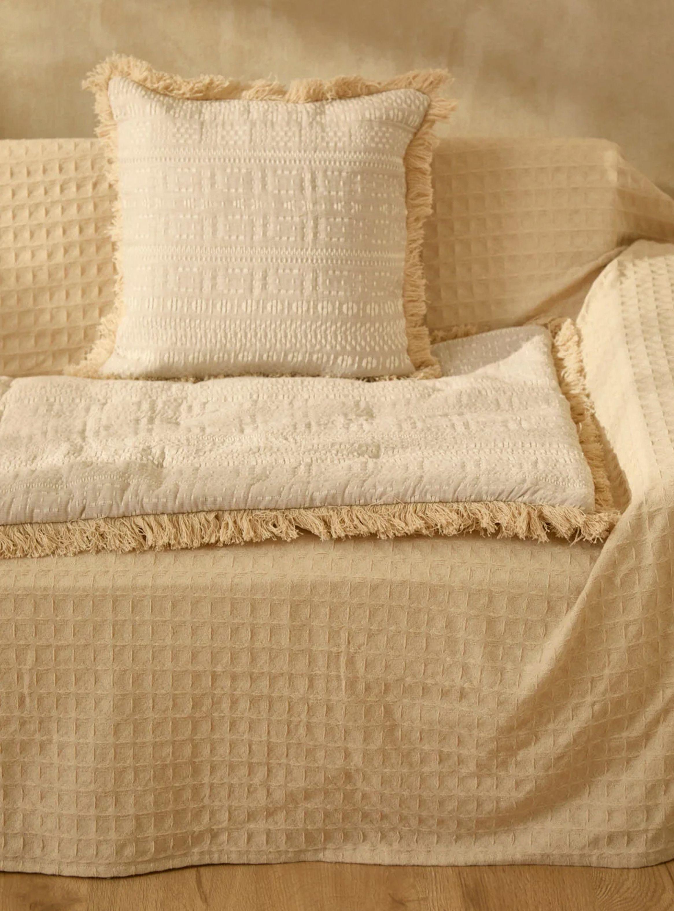 Funda Cojín Dakota 60x60 Beige-5