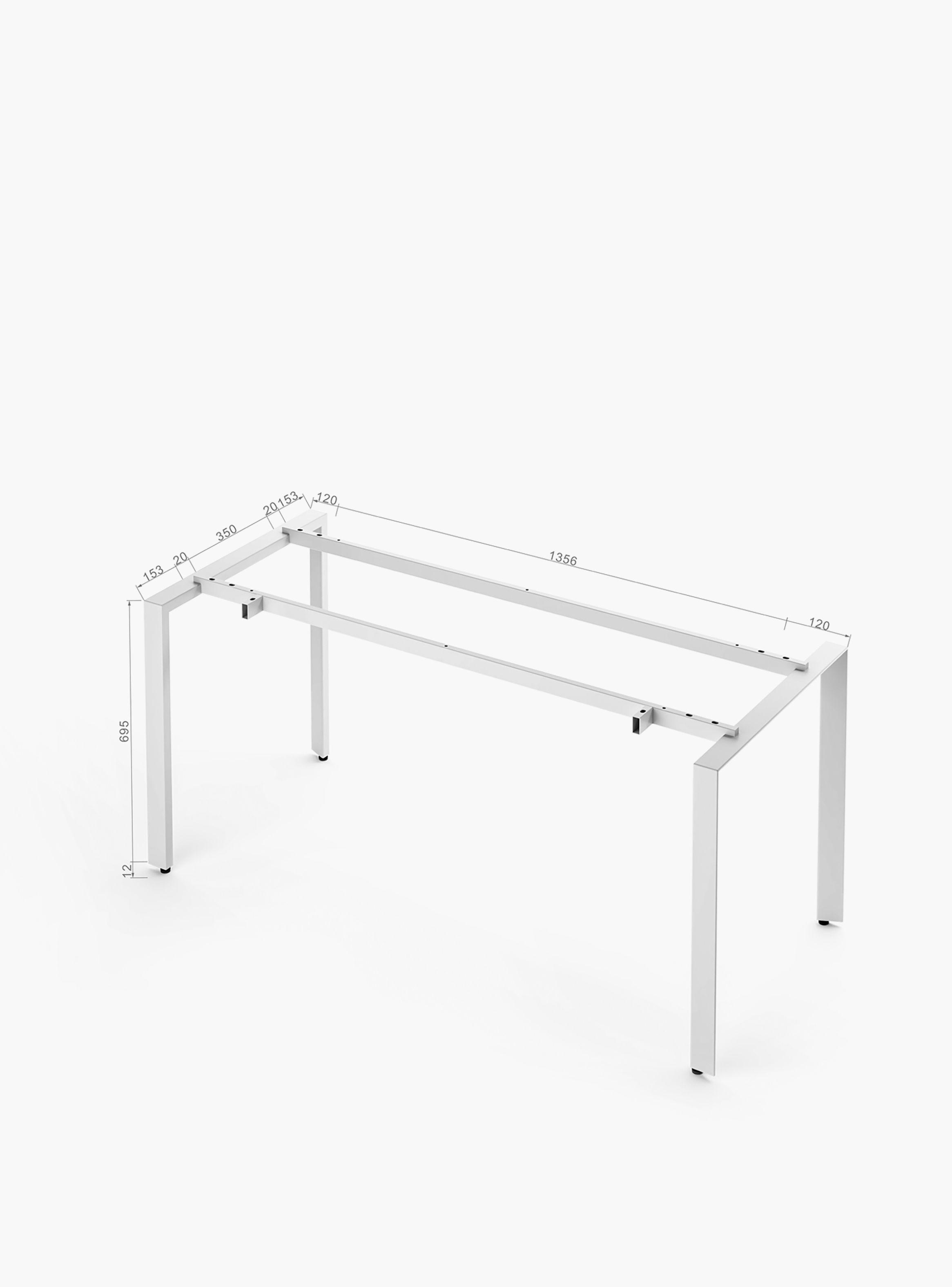 Escritorio Space 160x70 Blanco-9