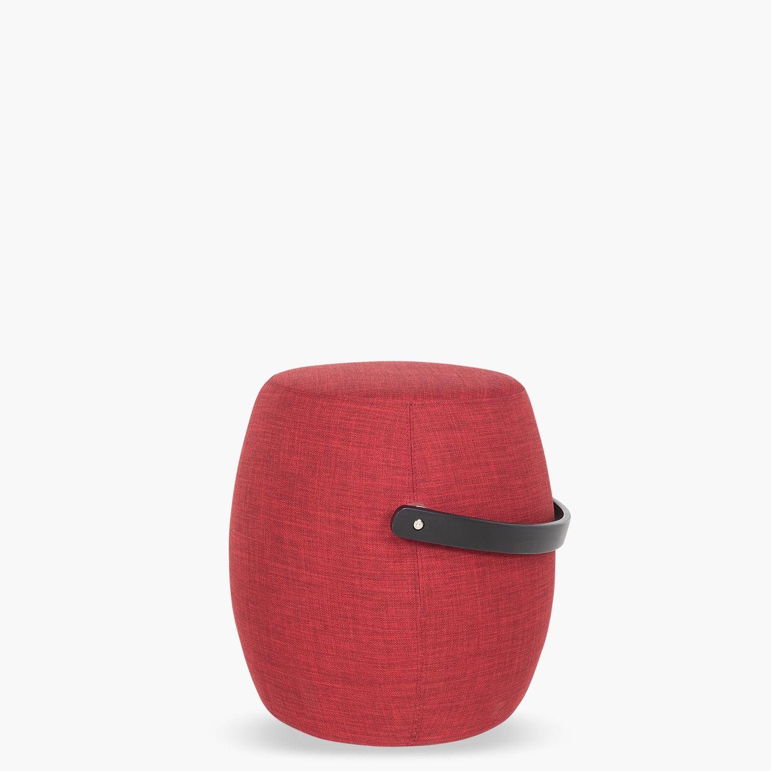 Pouf Asa de Madera LT Rojo-3