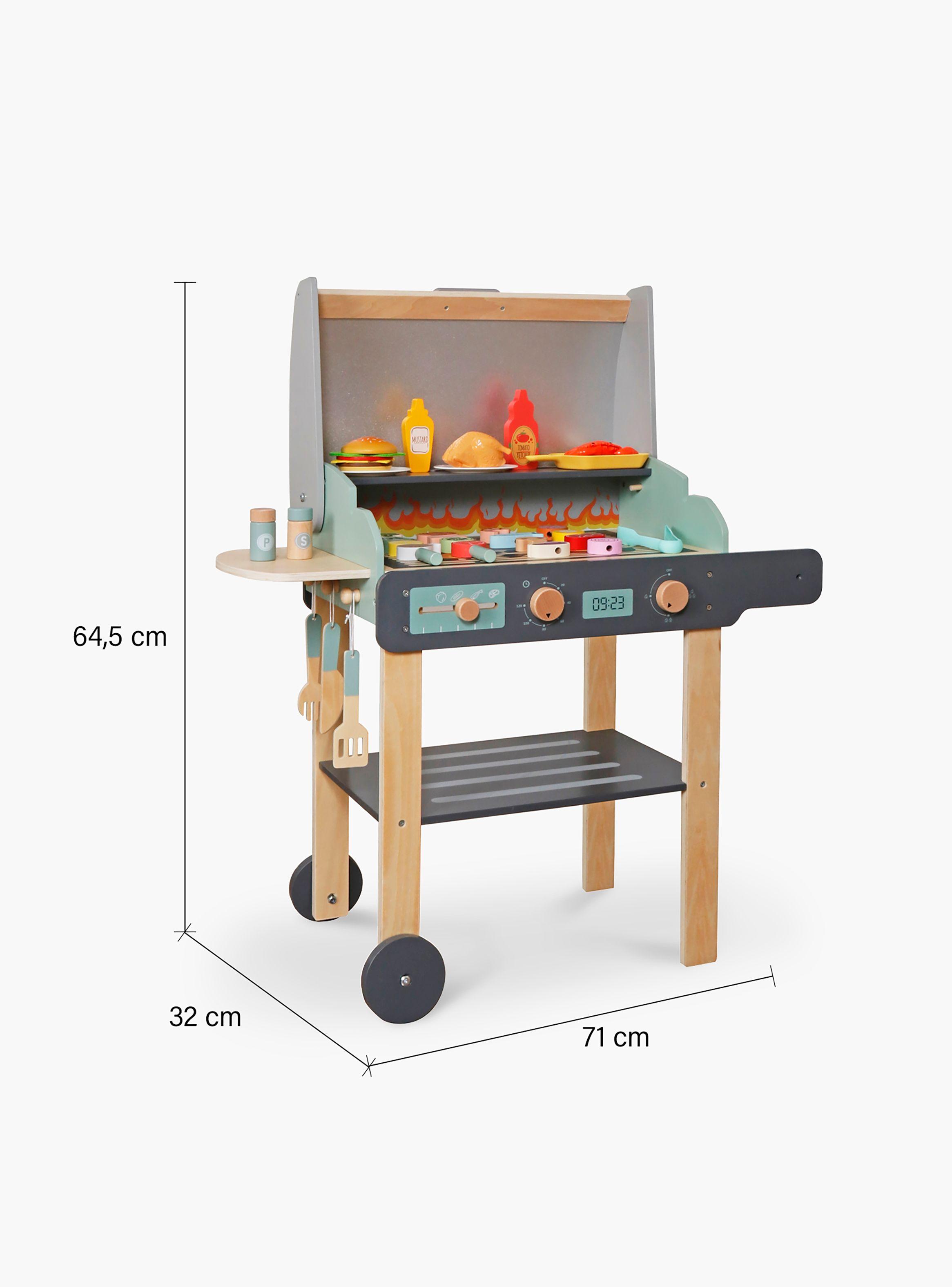 Parrilla Infantil de Madera Alonso Multicolor-6