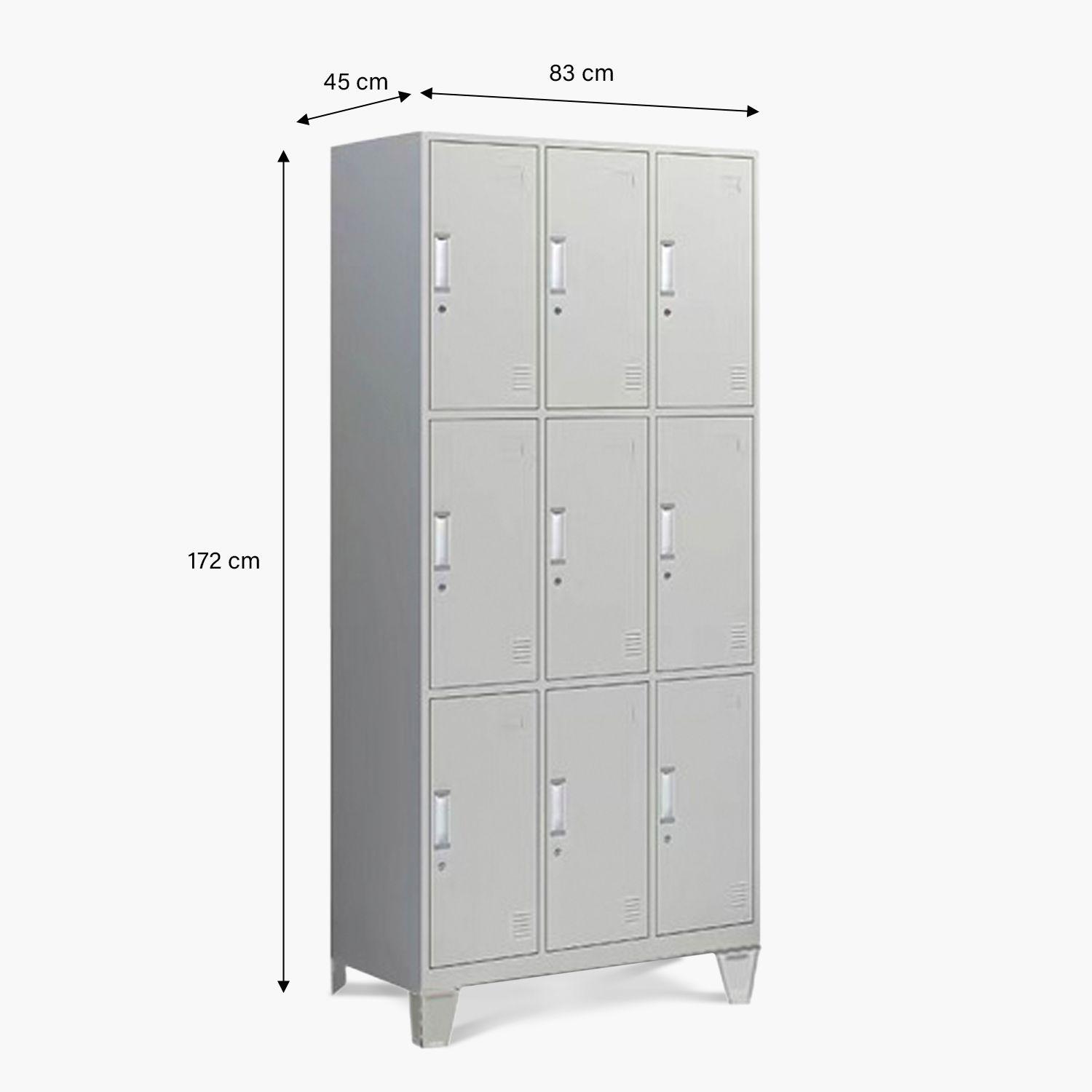 Locker metálico L3A3-3