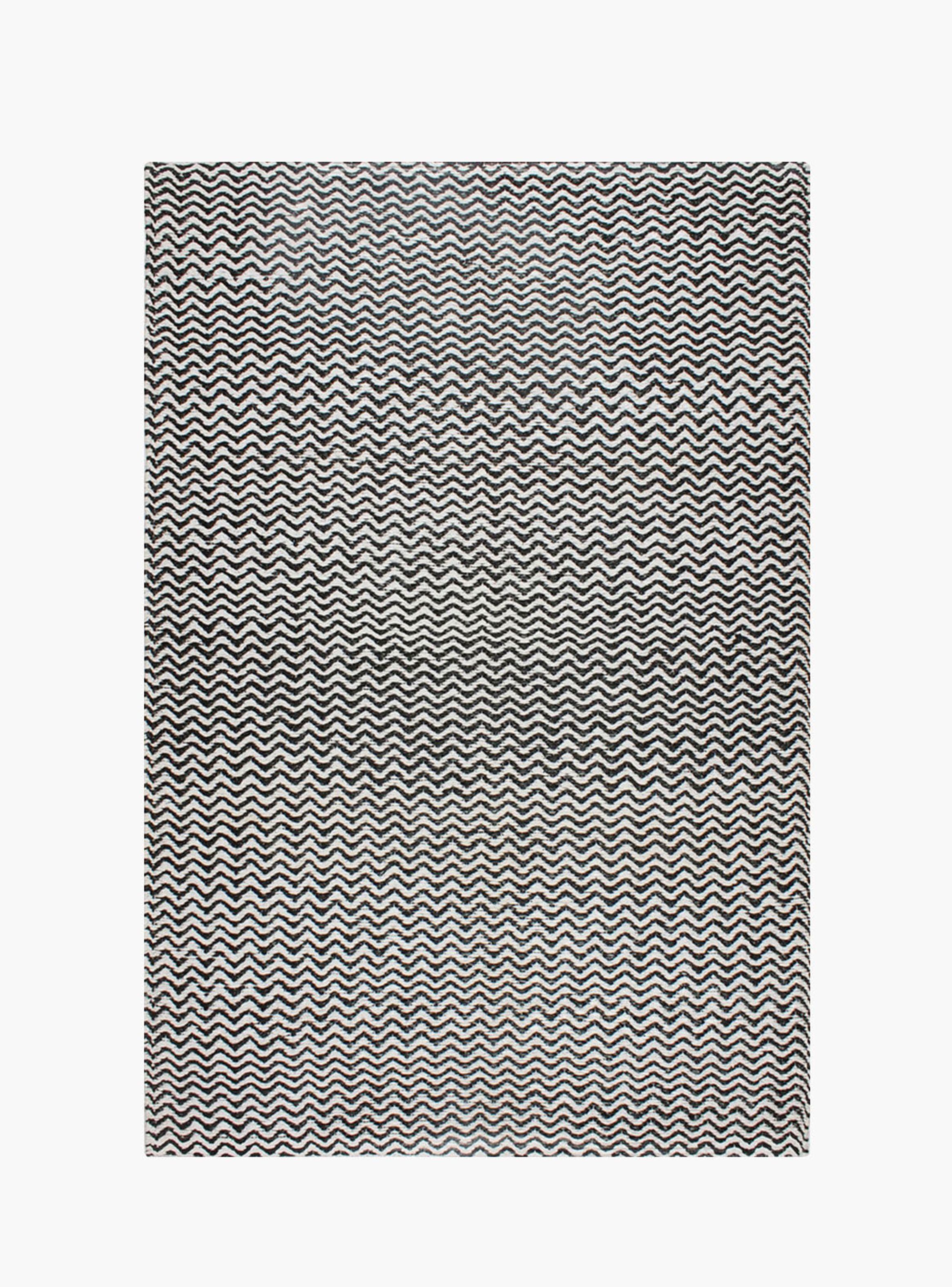 Alfombra Exterior Myrtos 170x240 Bco/Negro-3