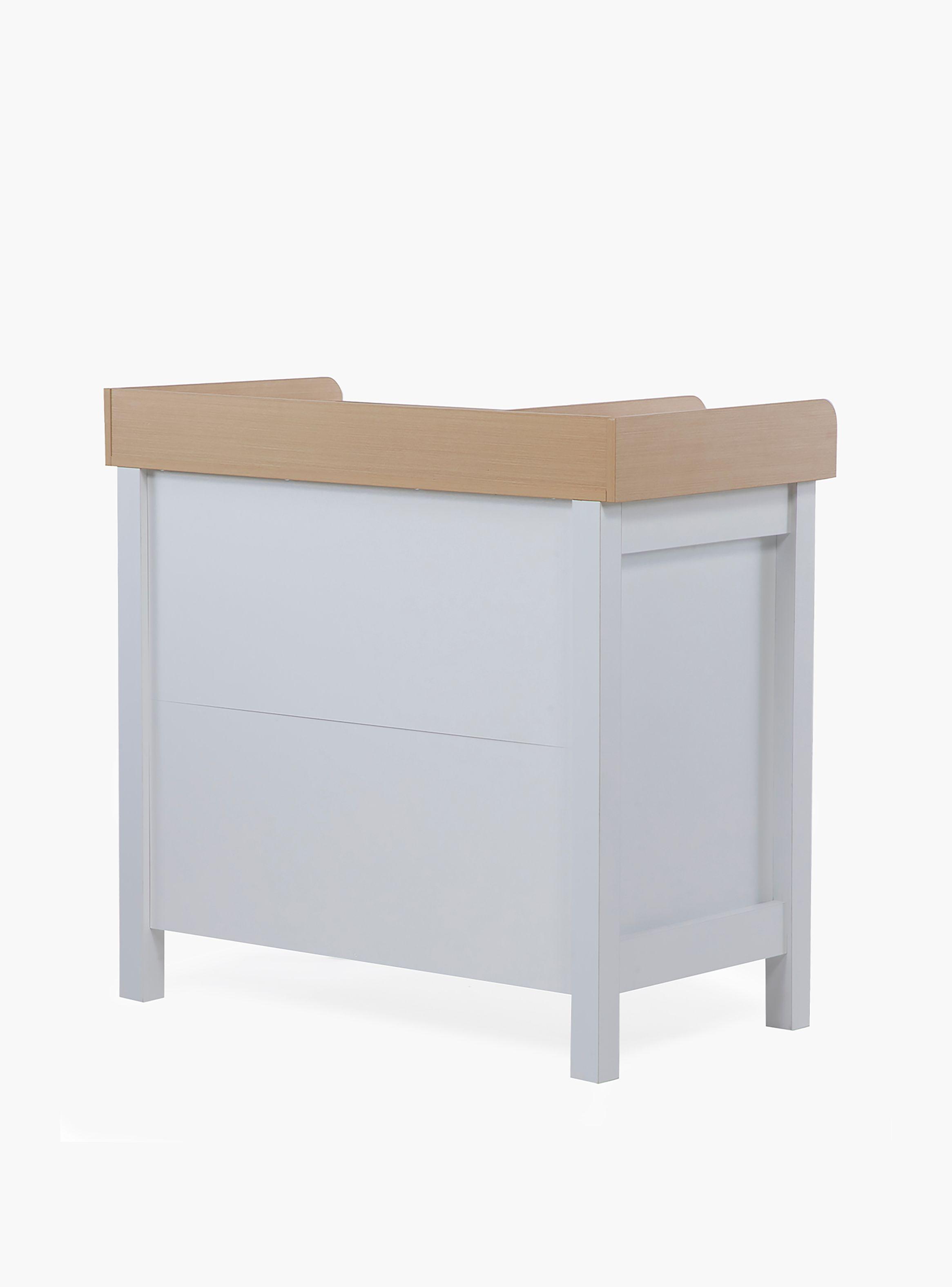 Cómoda Clara Mudador Natura/Blanco-6