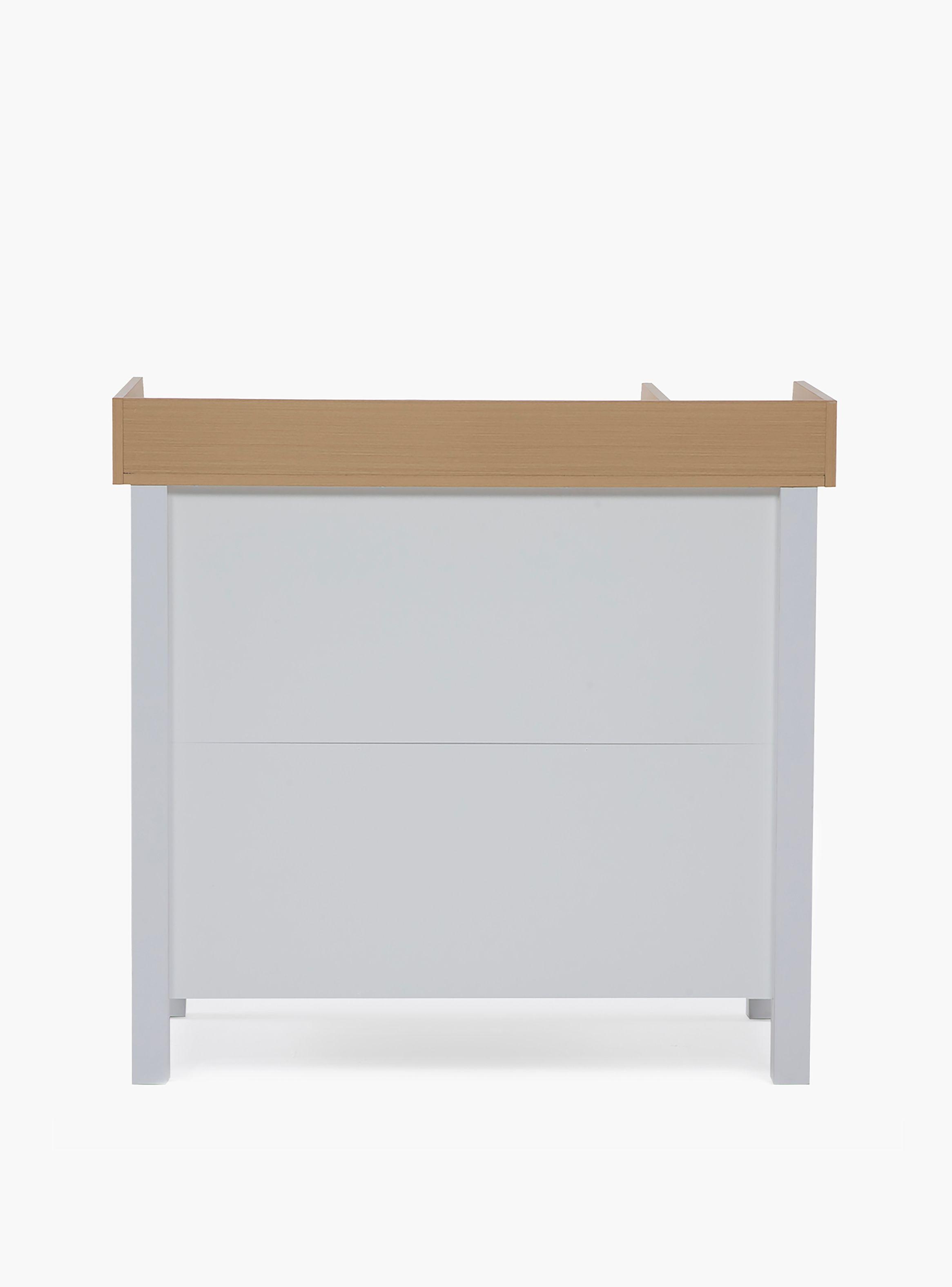 Cómoda Clara Mudador Natura/Blanco-7