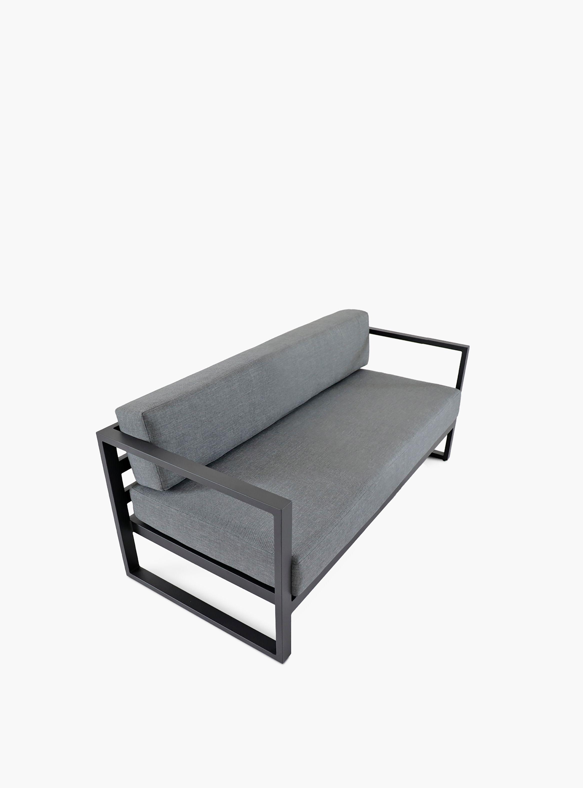 Sofá 2C Montego OLE Gris oscuro/Gris-5