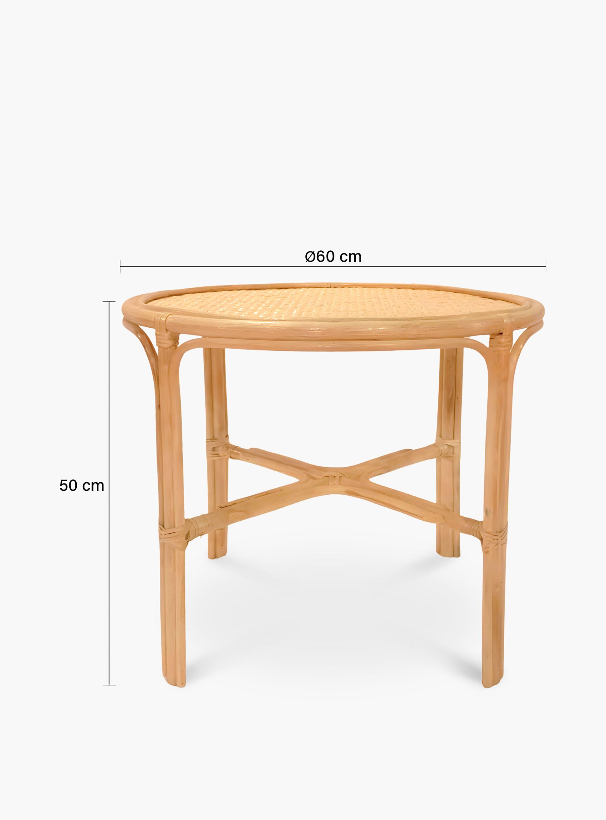 Mesa Infantil Ratan Antonella Natural-3