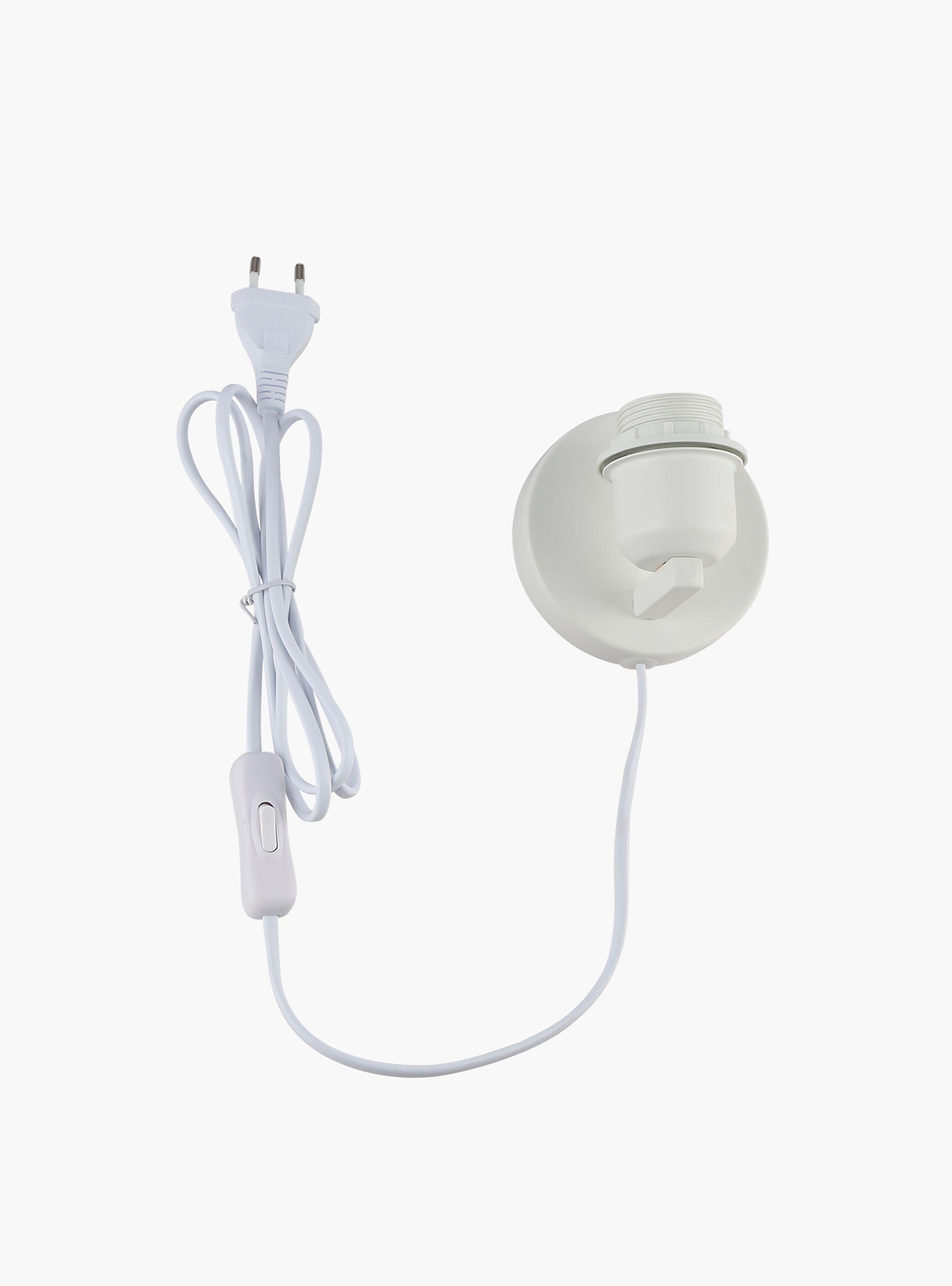 Lámpara de Pared Soquete Blanco-2