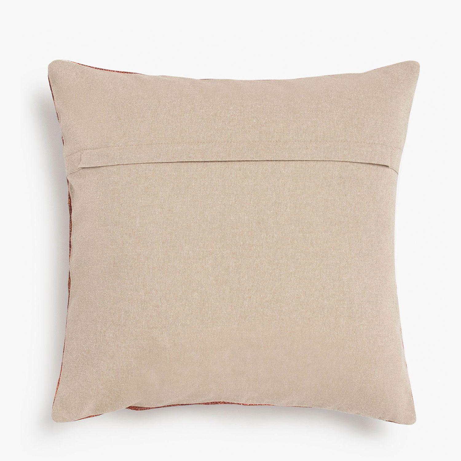 Funda Cojin algodón Tanger 45x45 Crudo-2