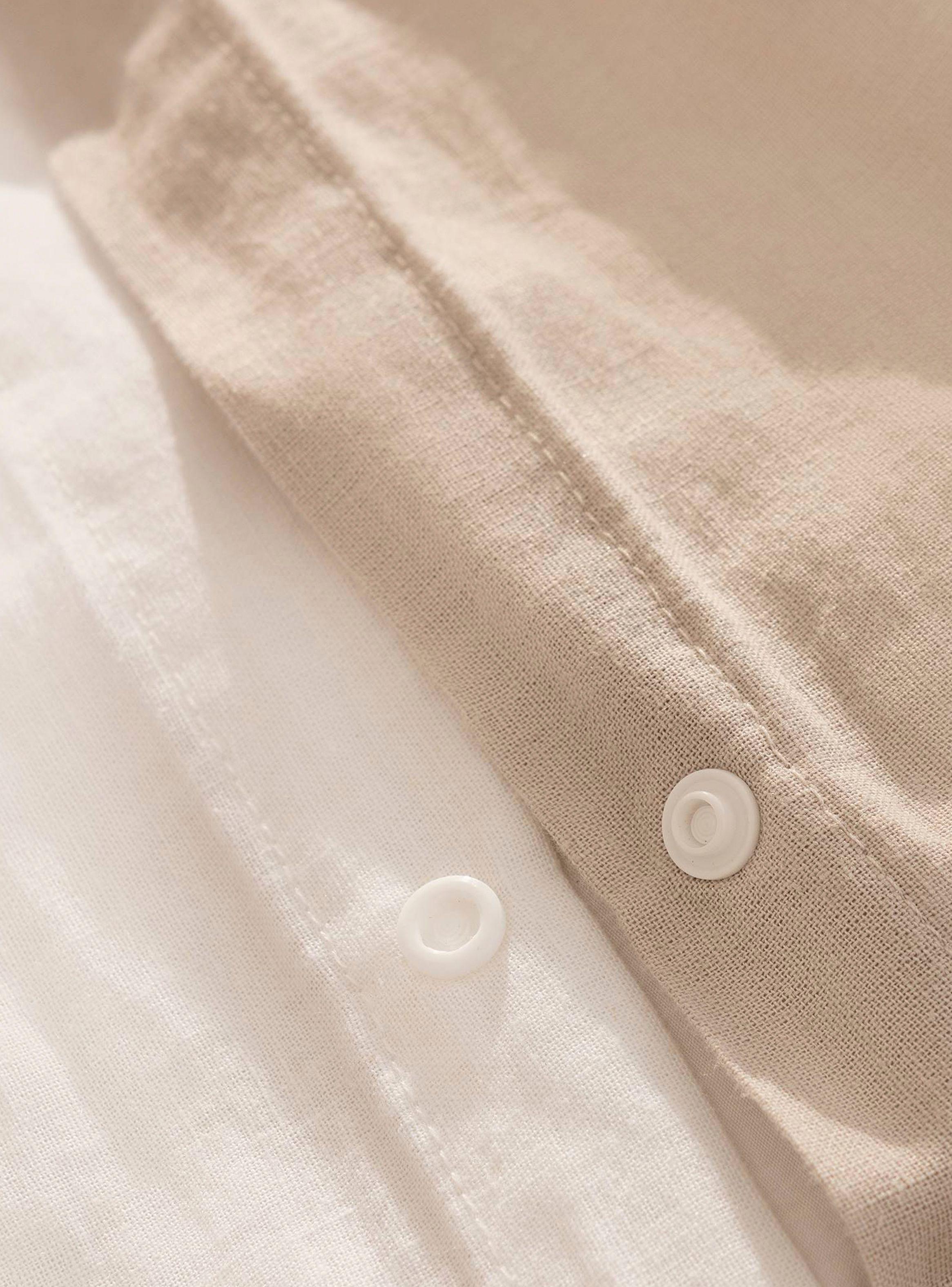 Funda Plumón Linlov 240x260 Beige (Cama Queen o King)-2