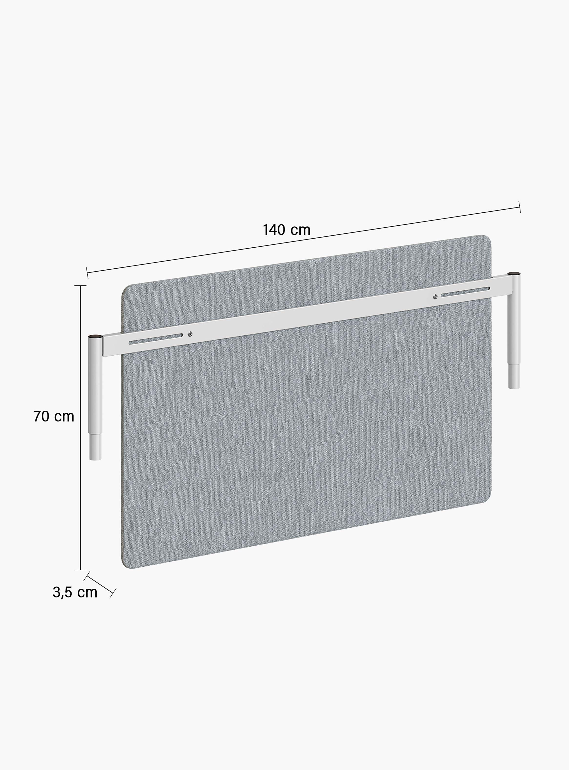 Separador Astro 140 Gris Claro/Blanco-5