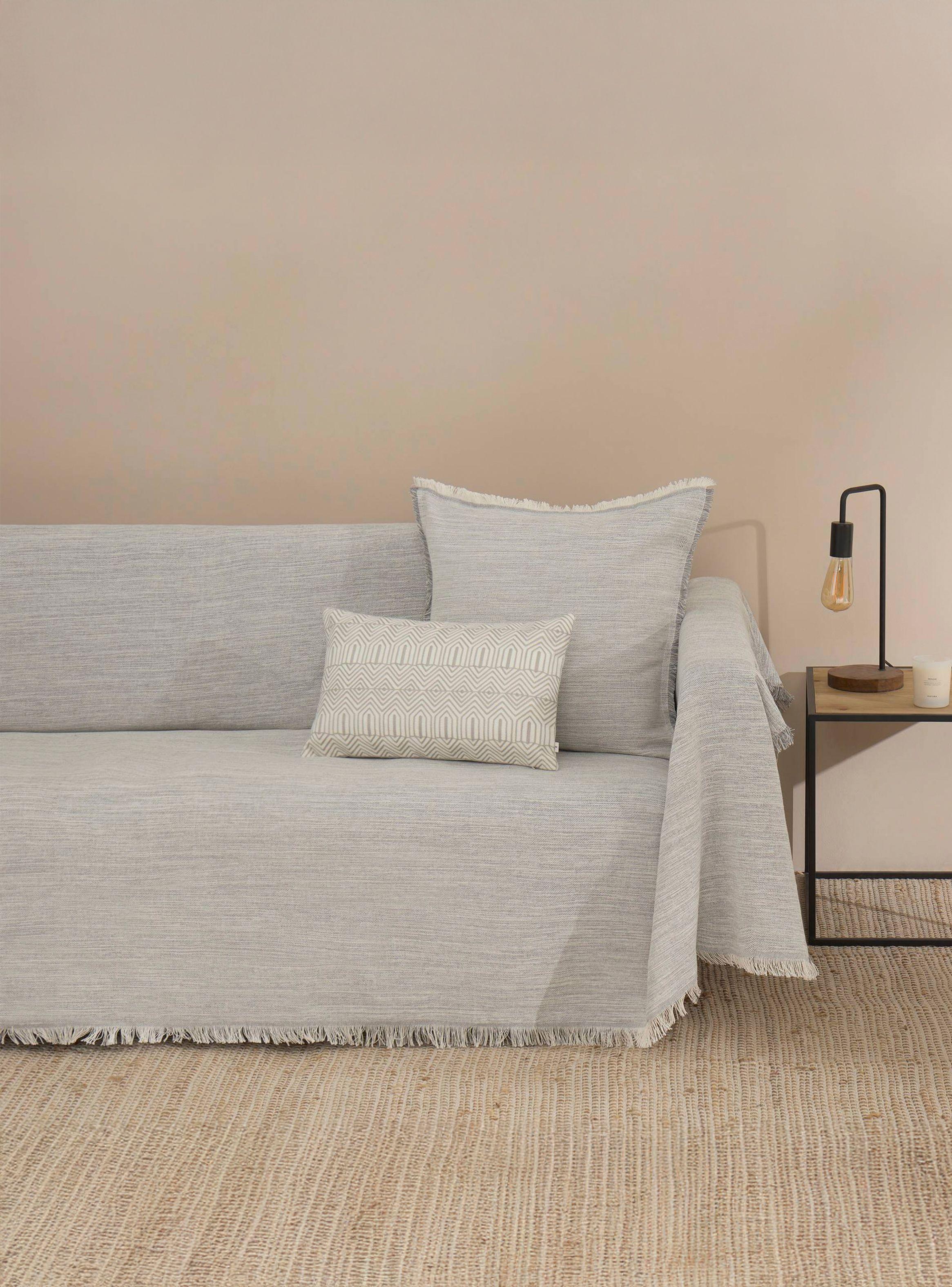 Colcha Grisfu 180x280 Gris Claro (Cama 1,5 Plazas)-3