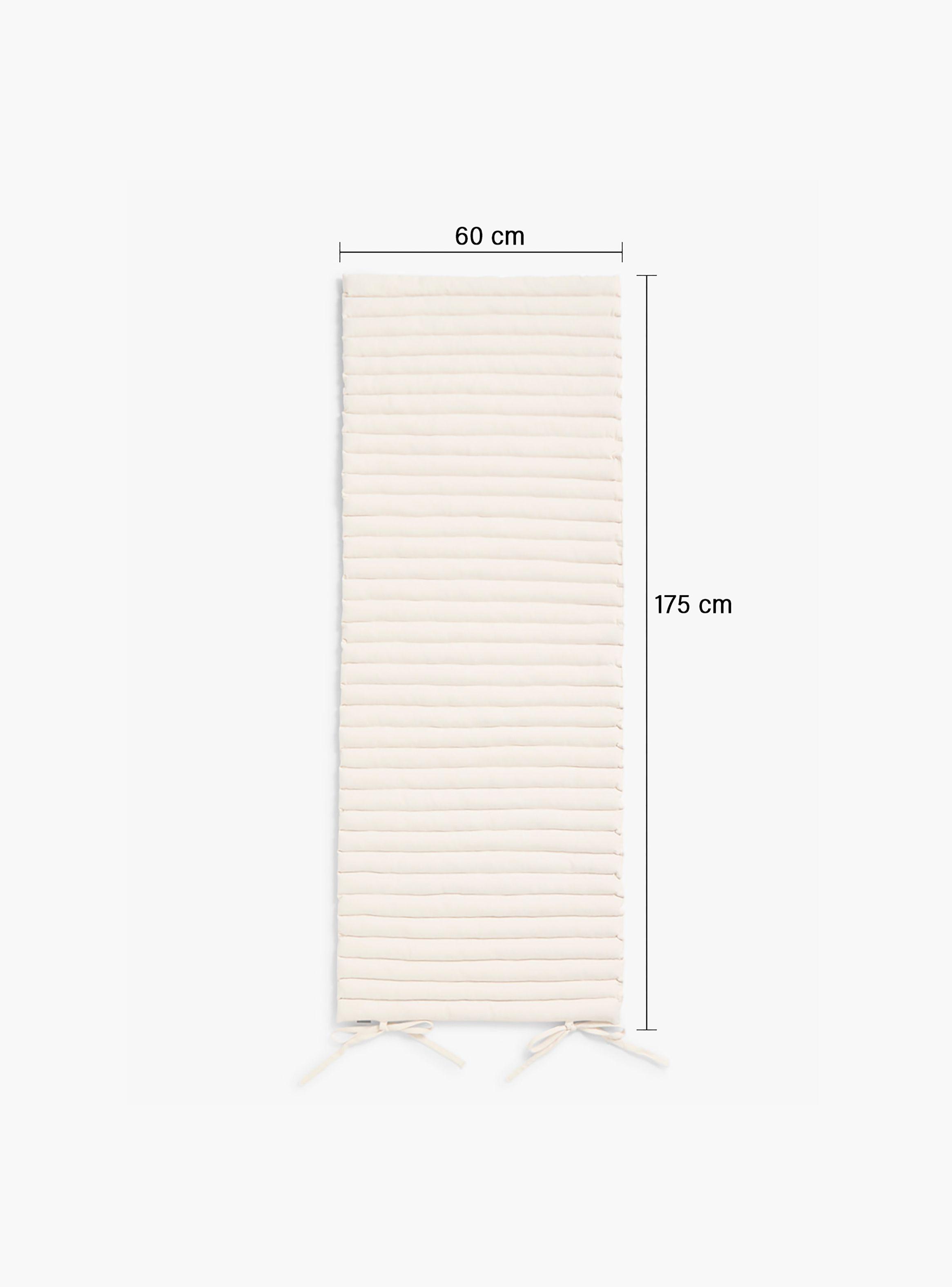 Cojín de Reposera Gavema 60x175x2 Beige-4