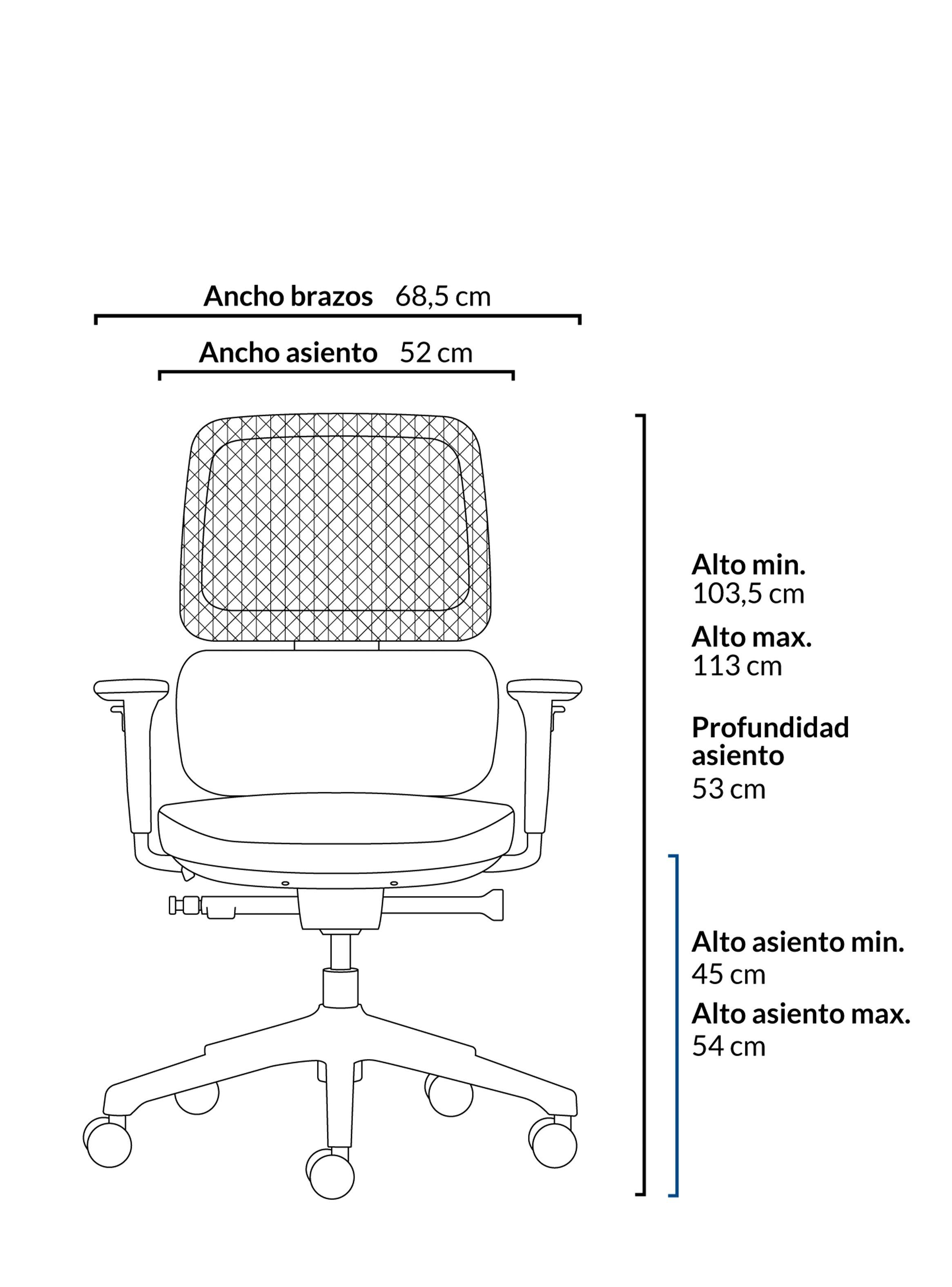 Silla Oficina Orcus Negro-5