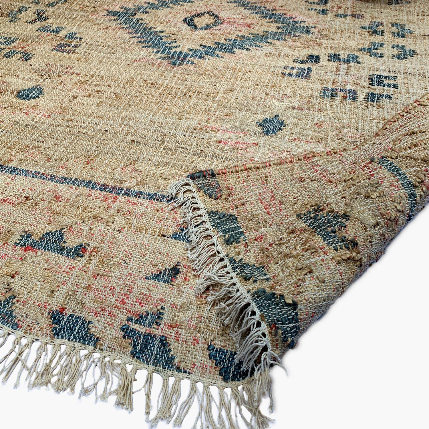 Alfombra Yute/Alg Novara 170x240 Multicolor-5