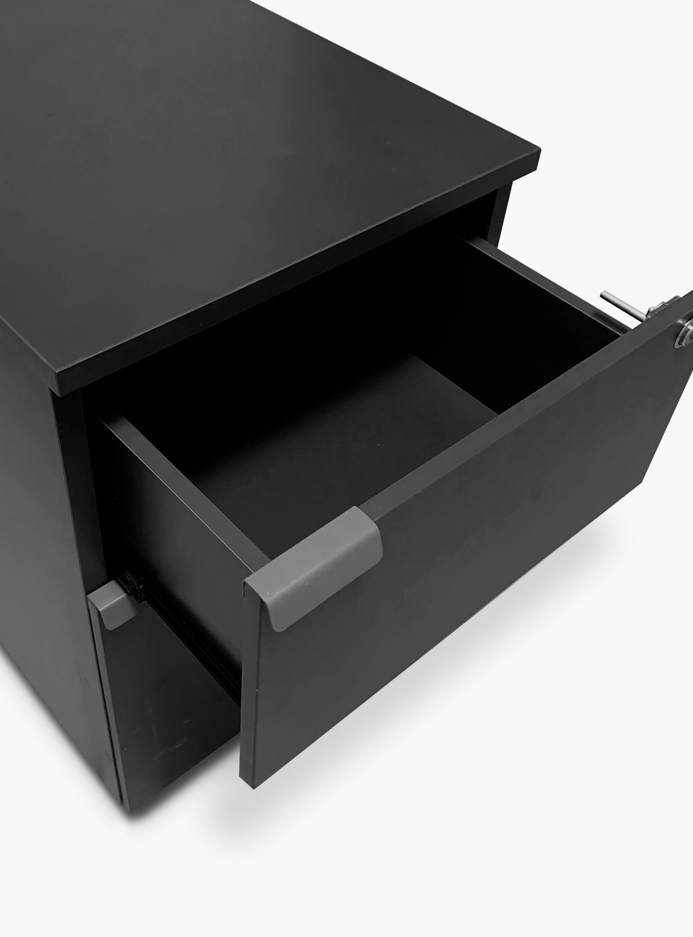 Cajonera Melamina Space BF Negro-2