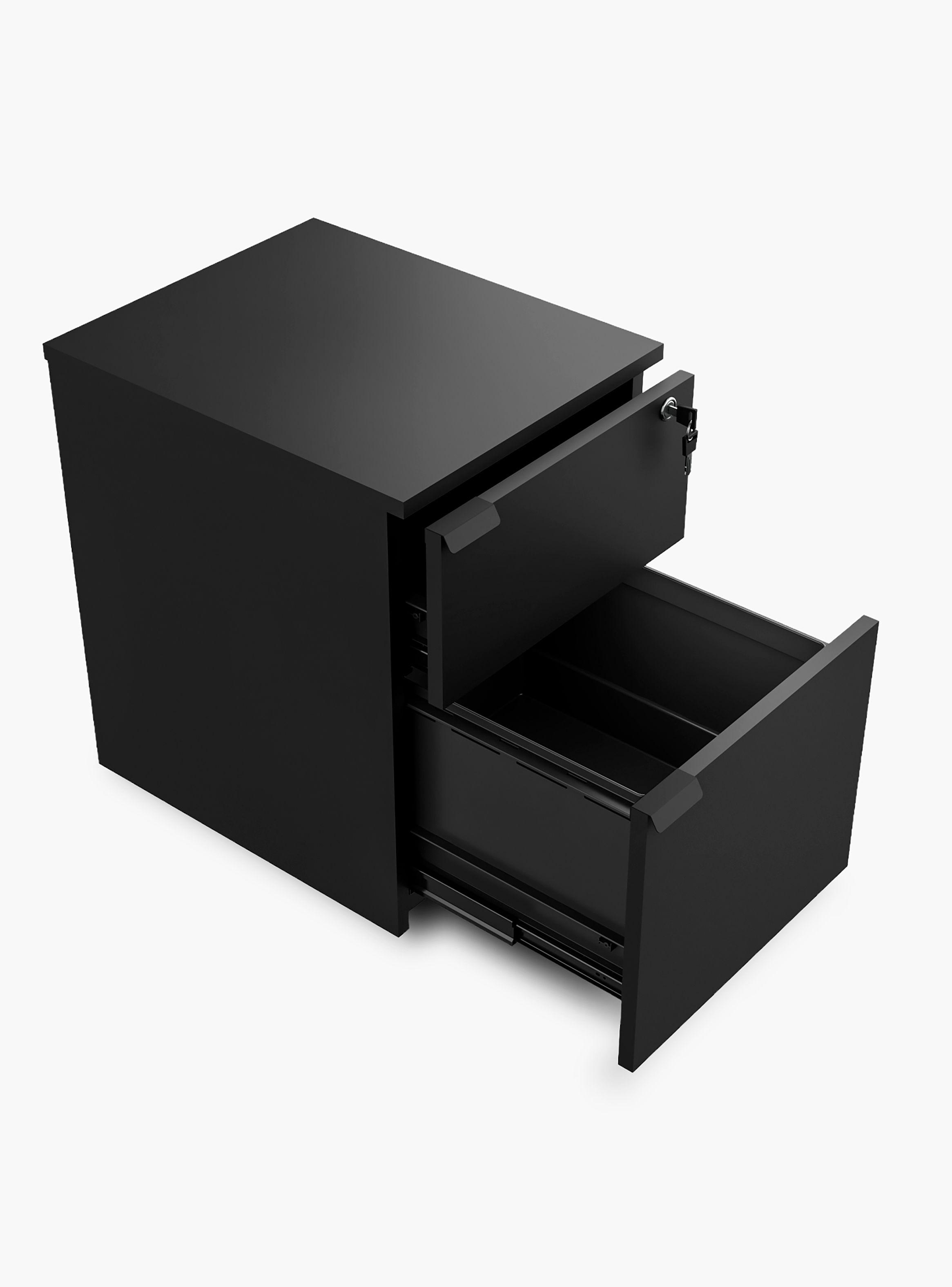 Cajonera Melamina Space BF Negro-3