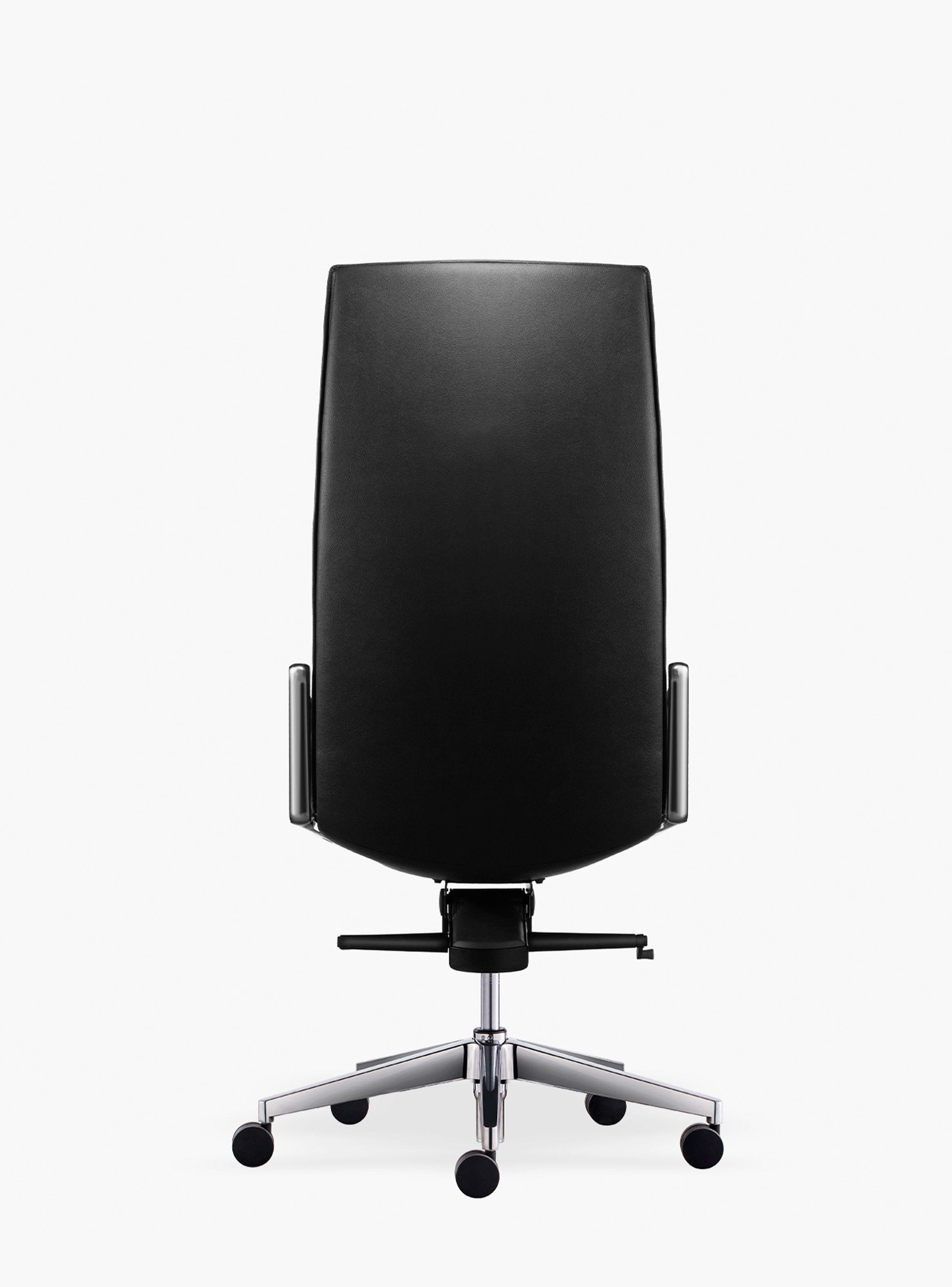 Silla oficina Alek Alta Negro-4