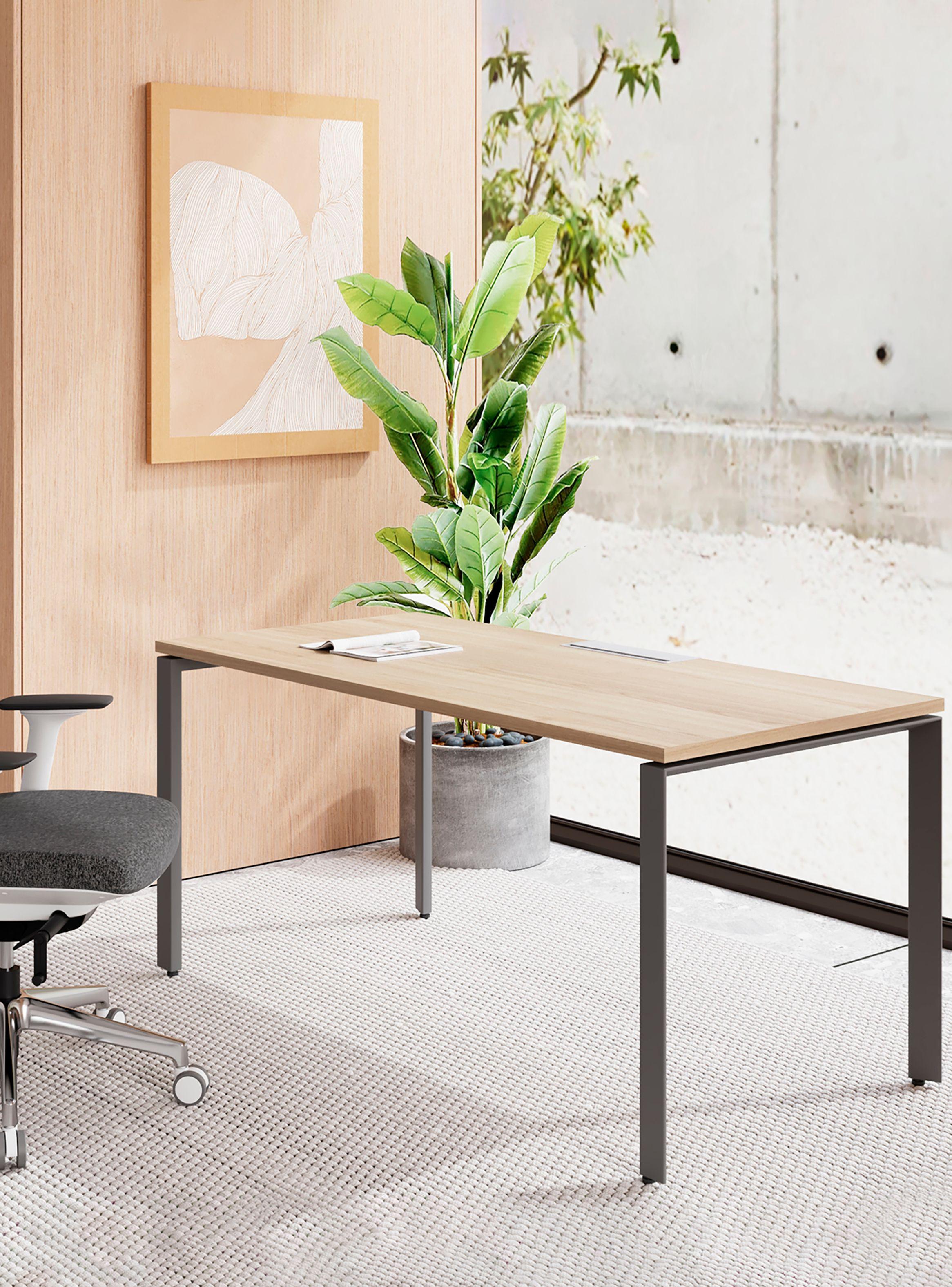 Escritorio Space 120x60 Natura/Gris-1
