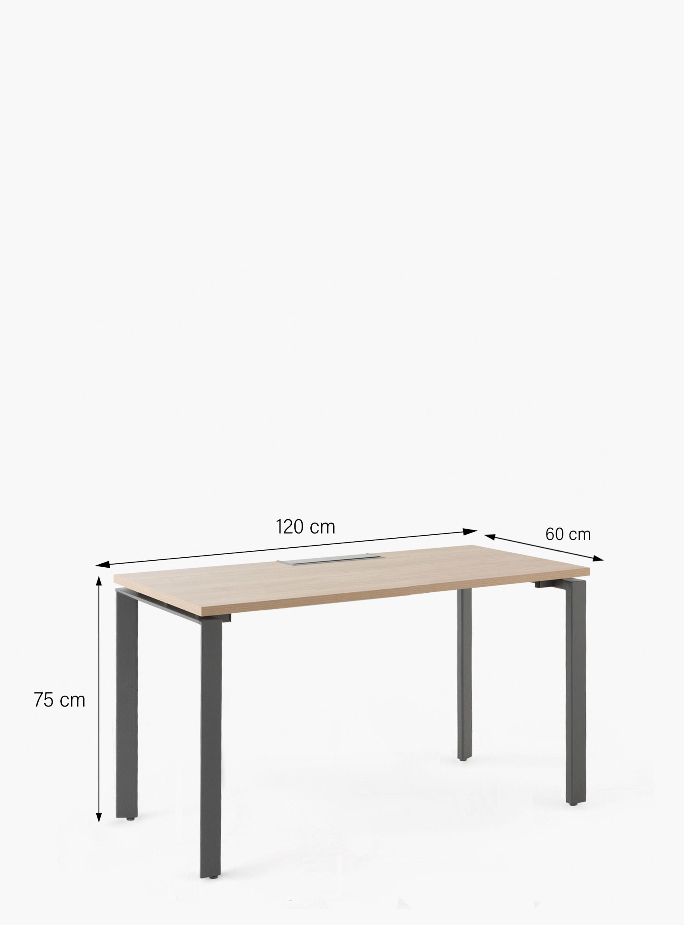 Escritorio Space 120x60 Natura/Gris-8