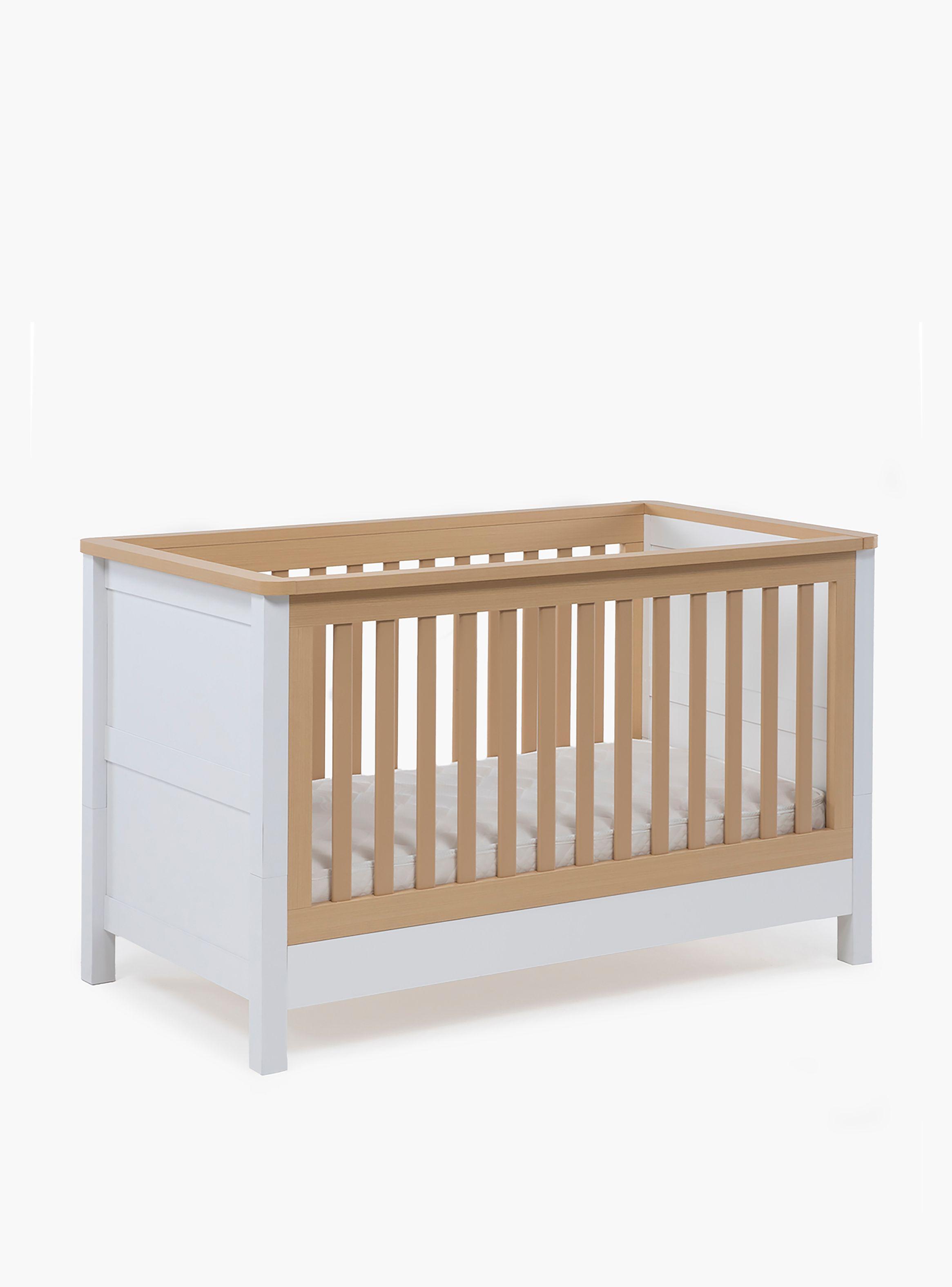 Cuna 3 en 1 Clara Natura/Blanco-2