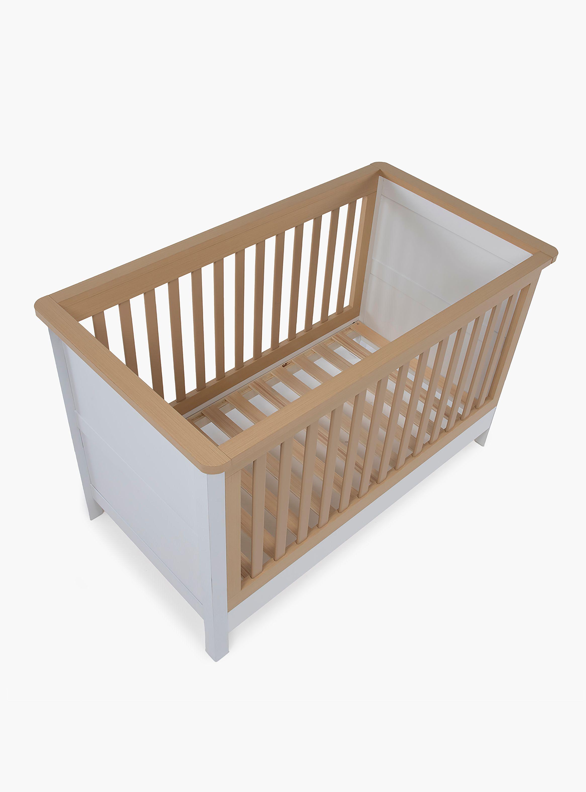 Cuna 3 en 1 Clara Natura/Blanco-6