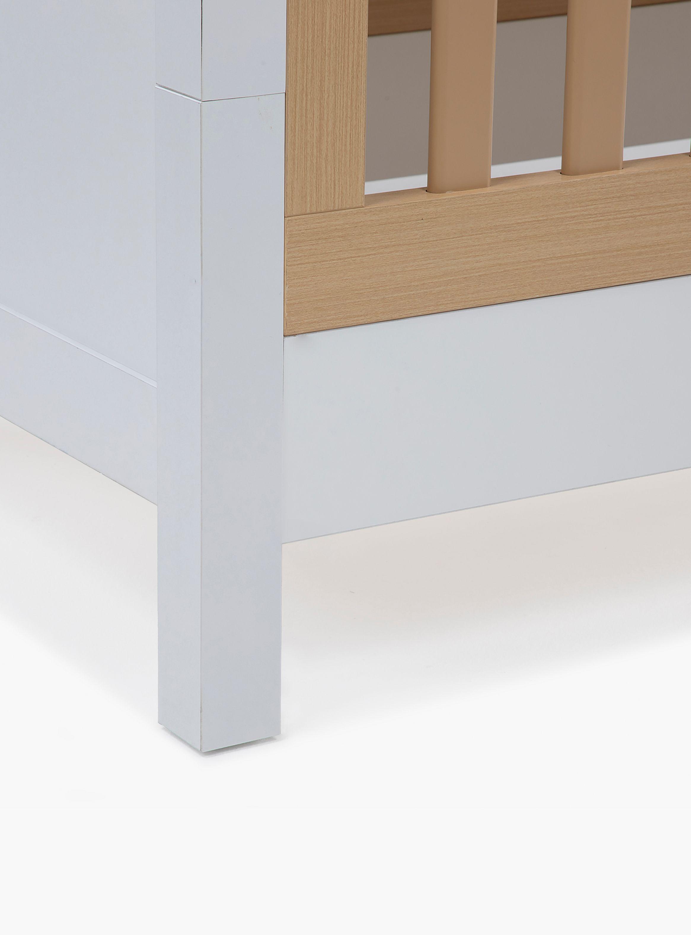 Cuna 3 en 1 Clara Natura/Blanco-8