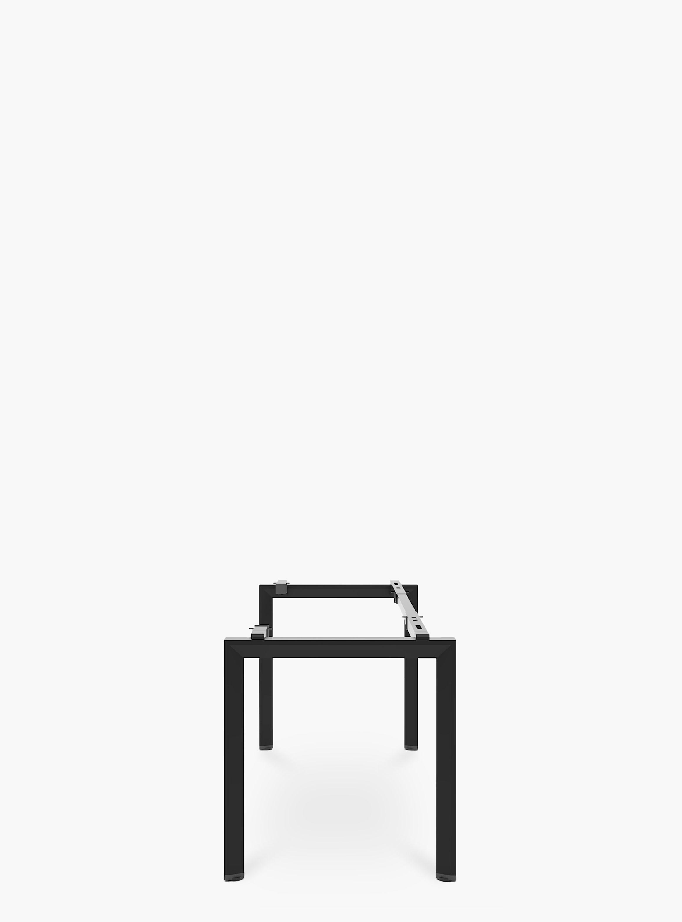 Base de Escritorio Neo Extensible 120 - 180 x 60 Negro-4
