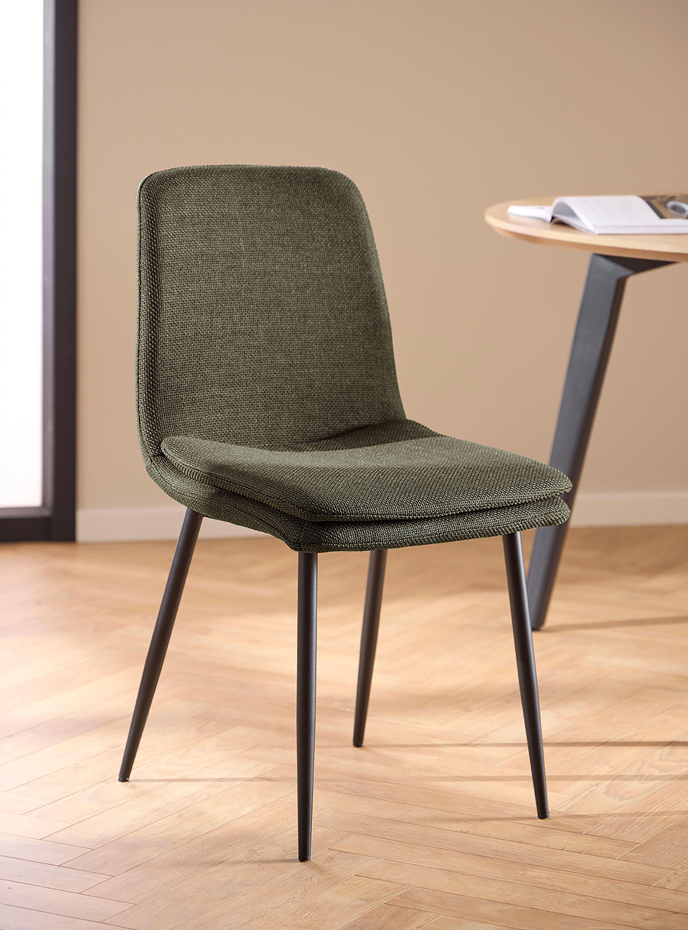 Pack 4 Silla Comedor Astrid Verde Musgo-1