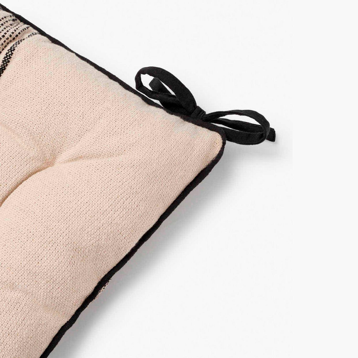 Cojin de silla Capri Negro-4