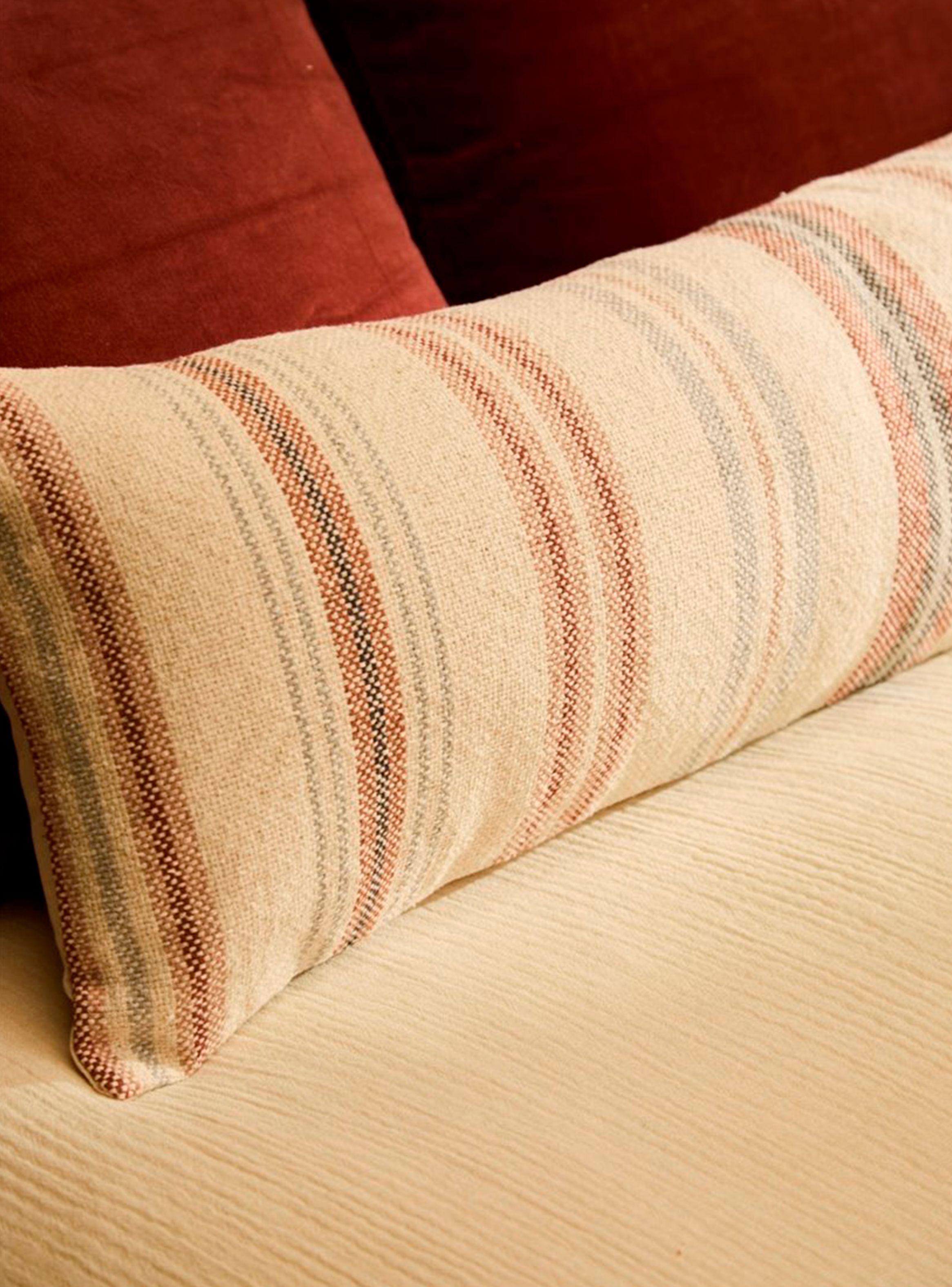 Funda Cojín Perú 35x110 Tierra-2