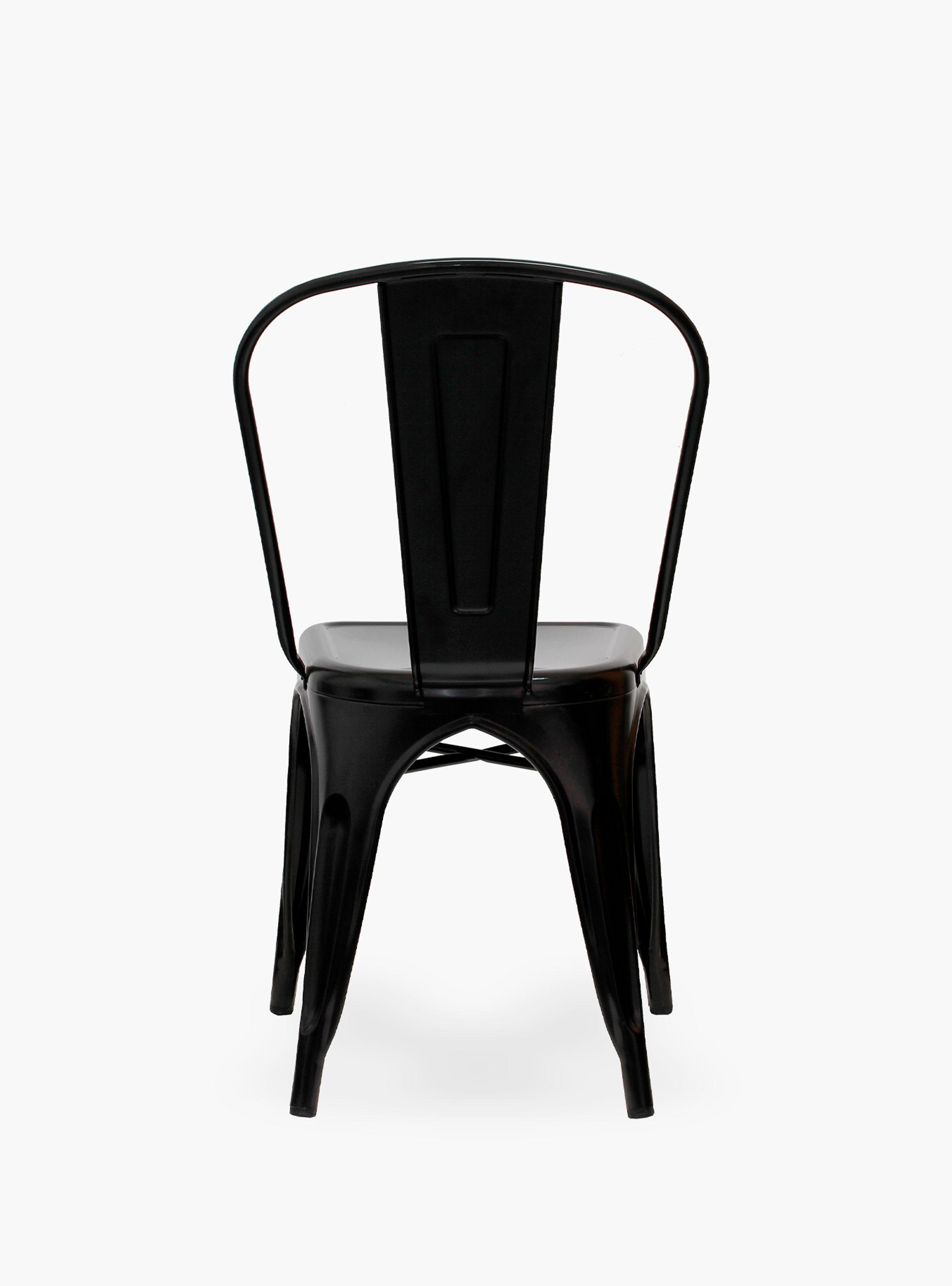 Silla Tolix Réplica Negro-5