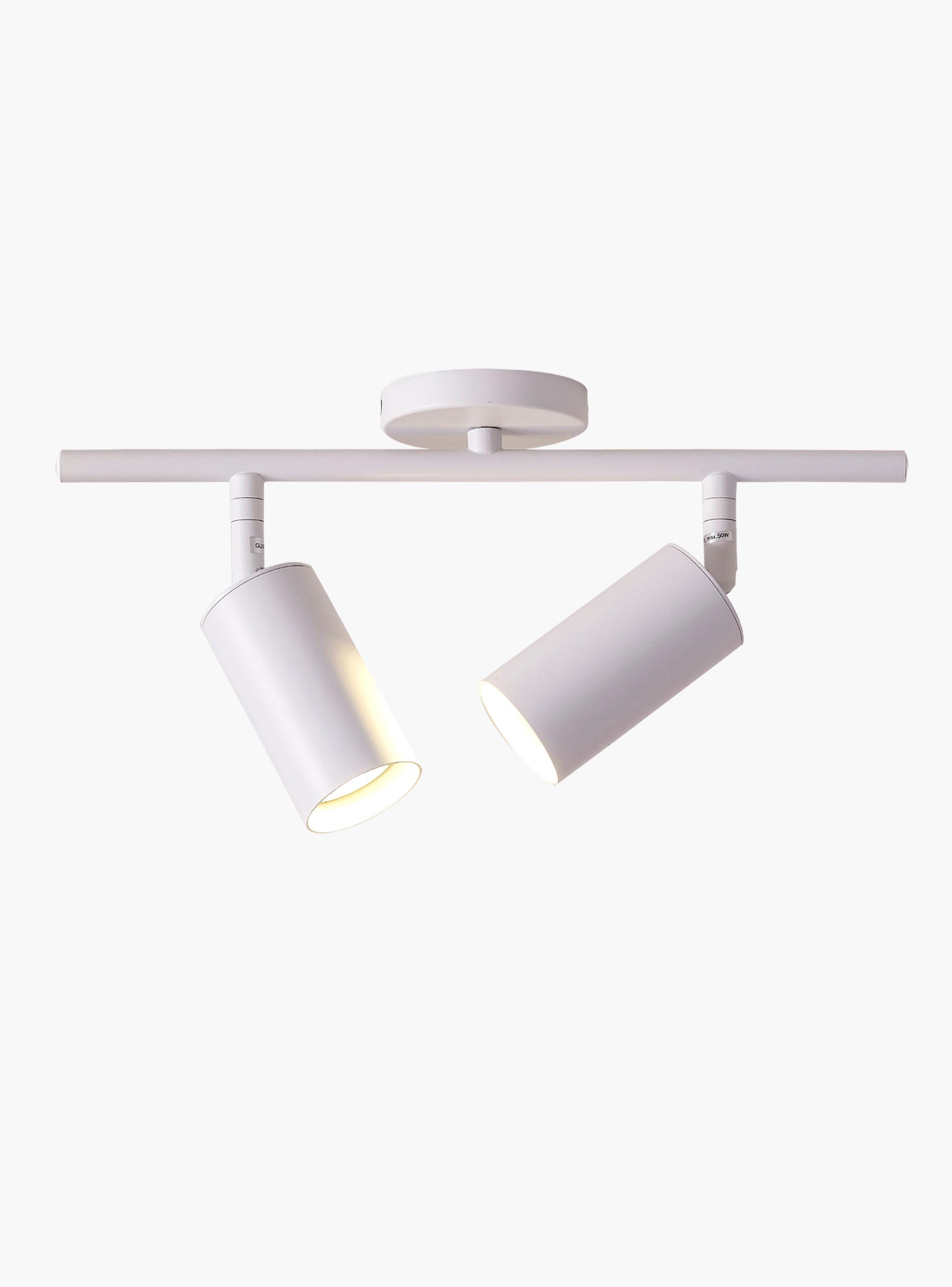 Lámpara de Techo Kelsey x2 Blanco-2