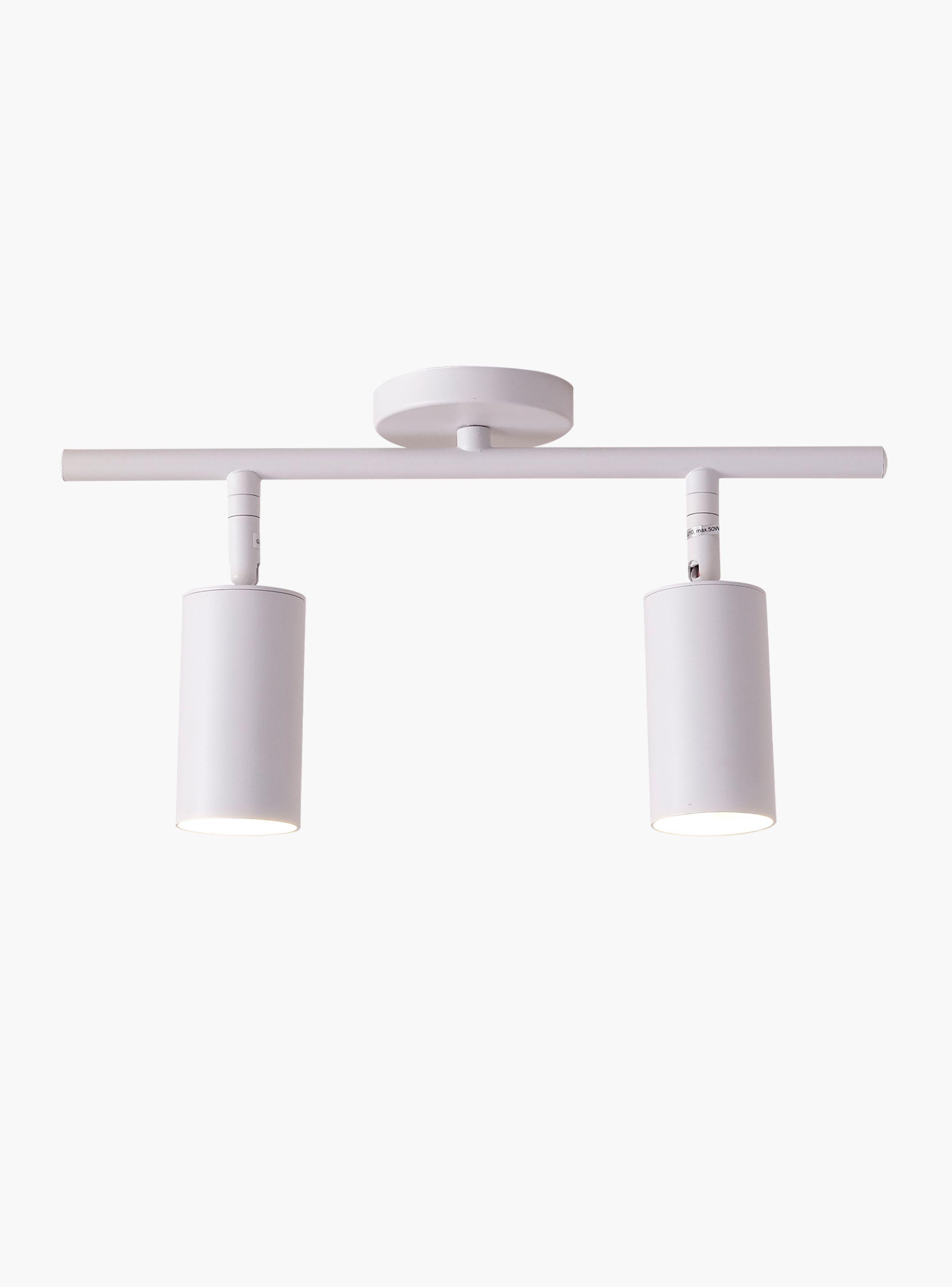 Lámpara de Techo Kelsey x2 Blanco-0