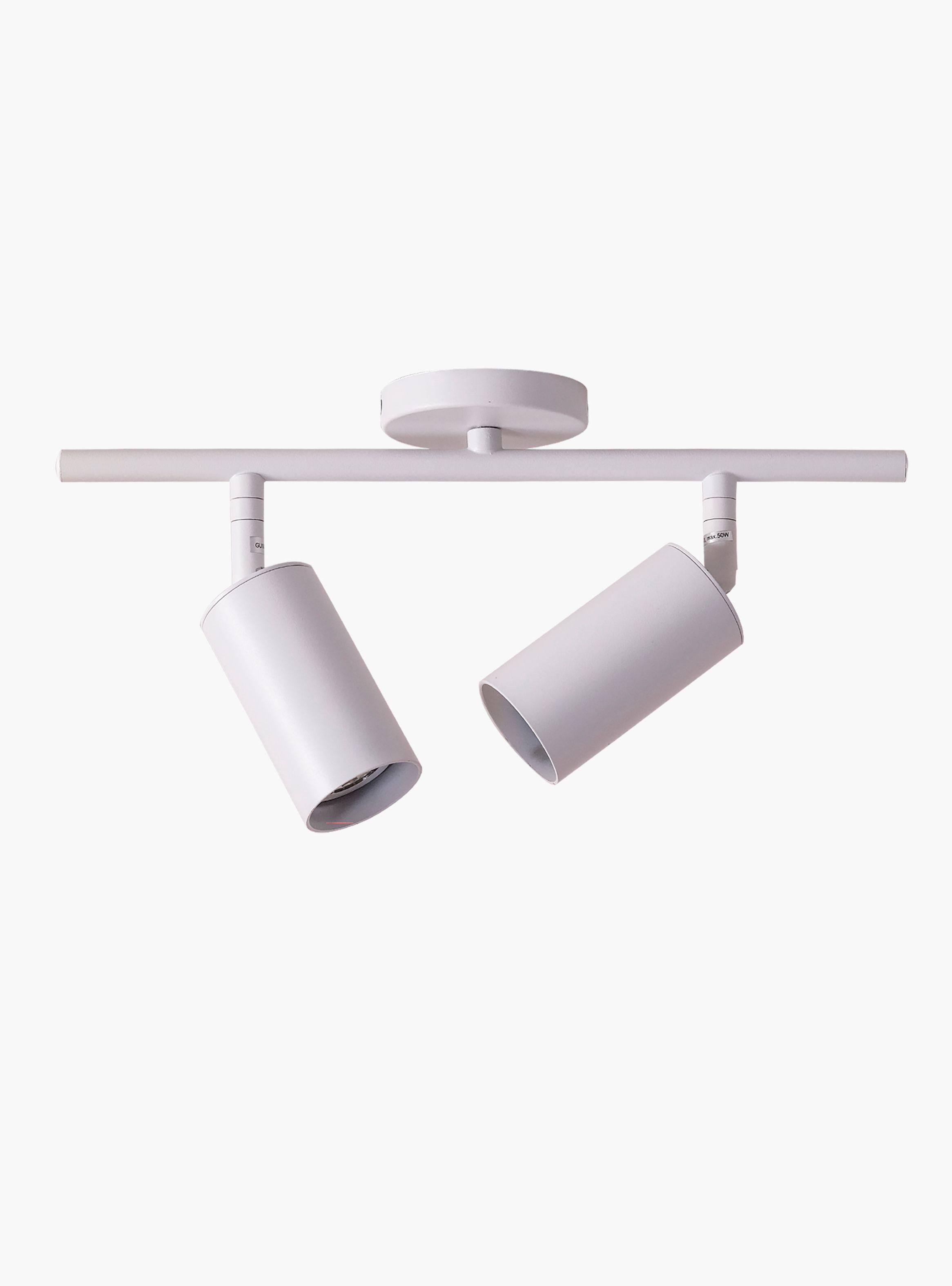 Lámpara de Techo Kelsey x2 Blanco-3