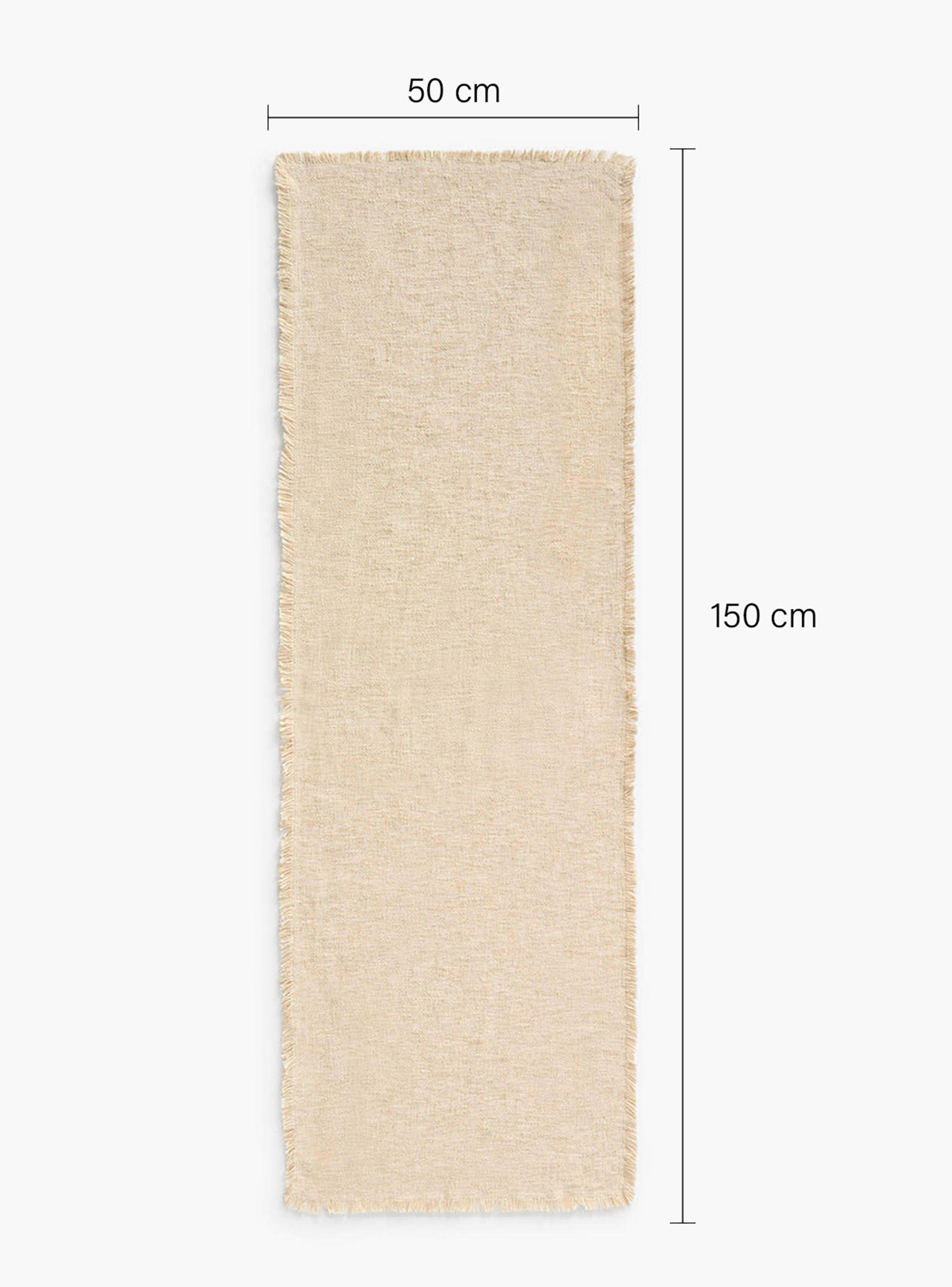Camino de Mesa Arga 50x150 Beige-4